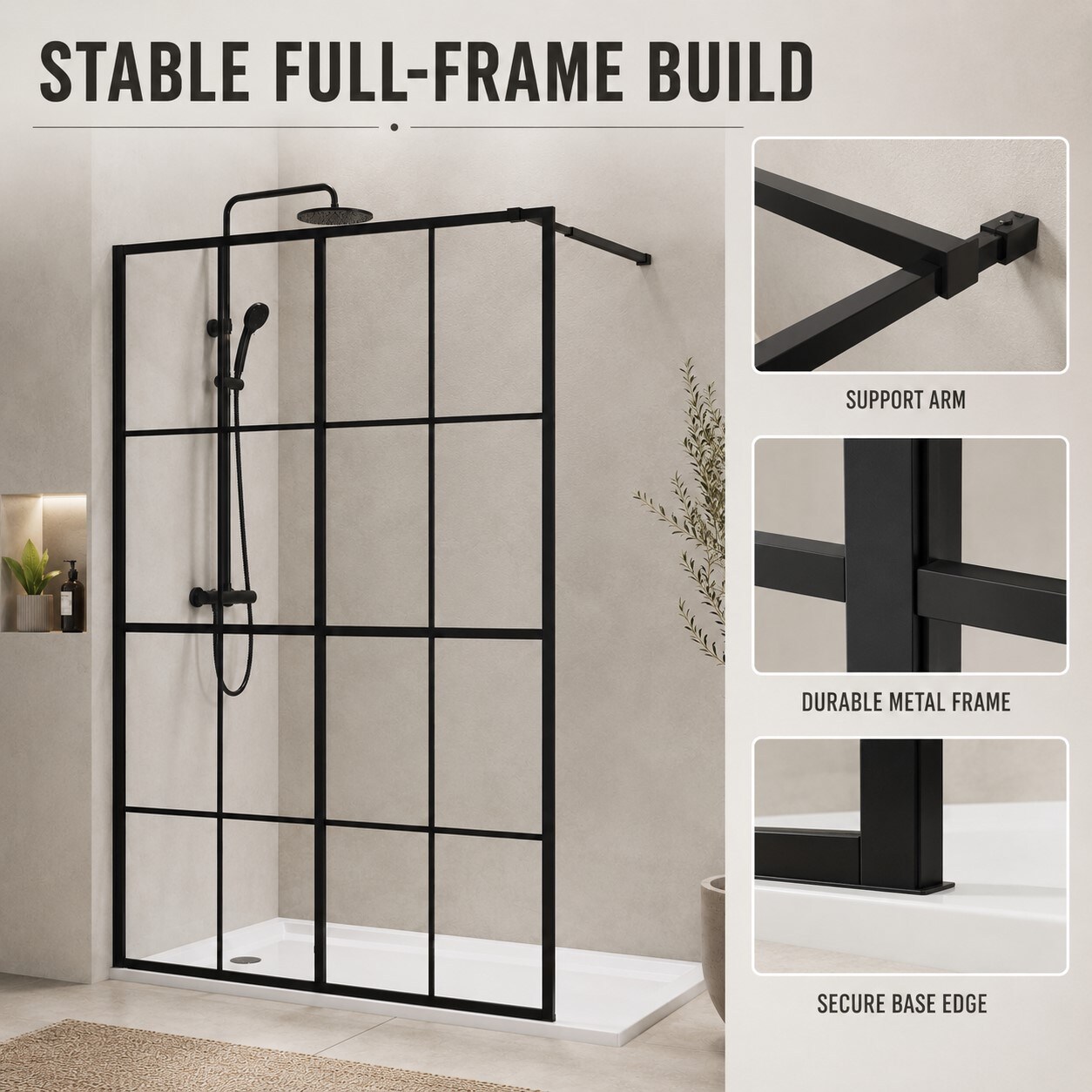 Anysun AS-HSD11G11044-K0 Shower-Doors - View #3