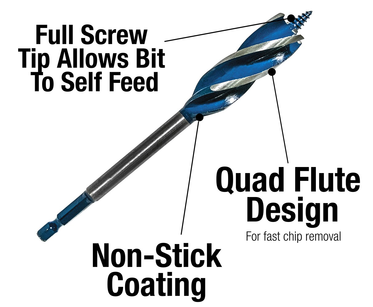Century Drill & Tool 38603 Woodboring-Drill-Bits - View #2