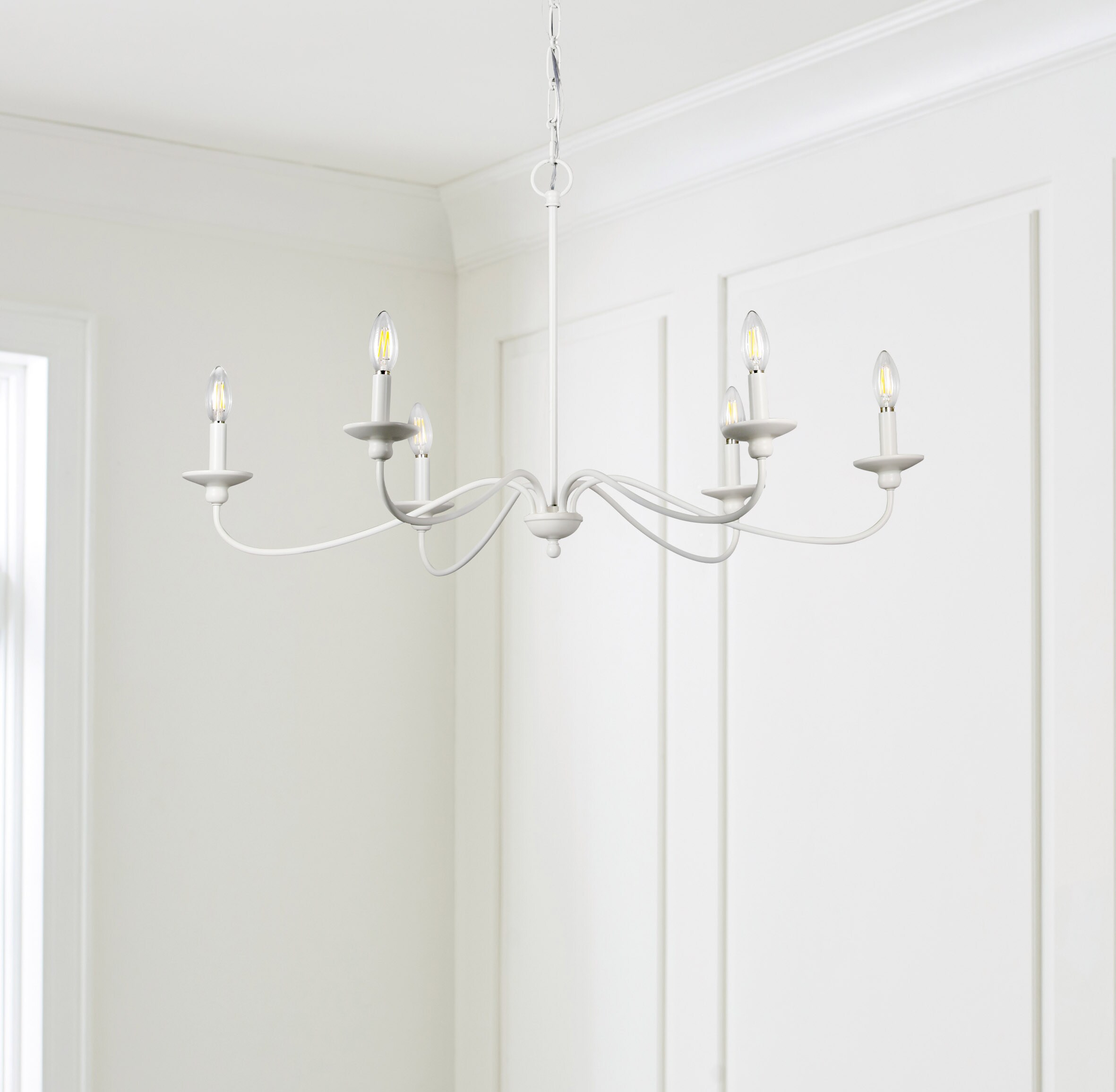 allen + roth KMM9106AX-01 WH Pendant-Lights - View #3