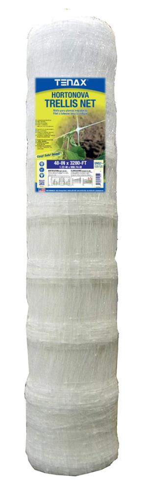 Tenax 58036609US 4-Feet H x 3280-Feet L Multi-purpose Plastic Safety netting