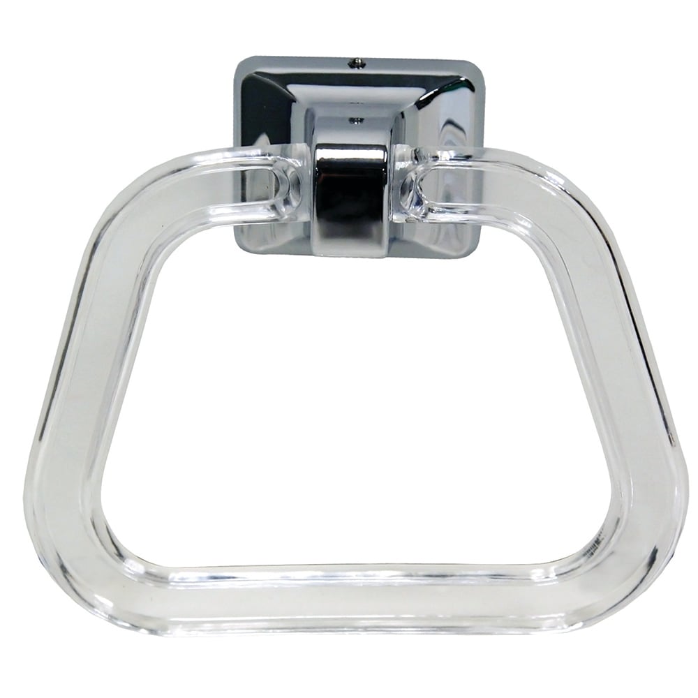 LPS 141874 Chrome Plated Wall mount Single Towel Ring