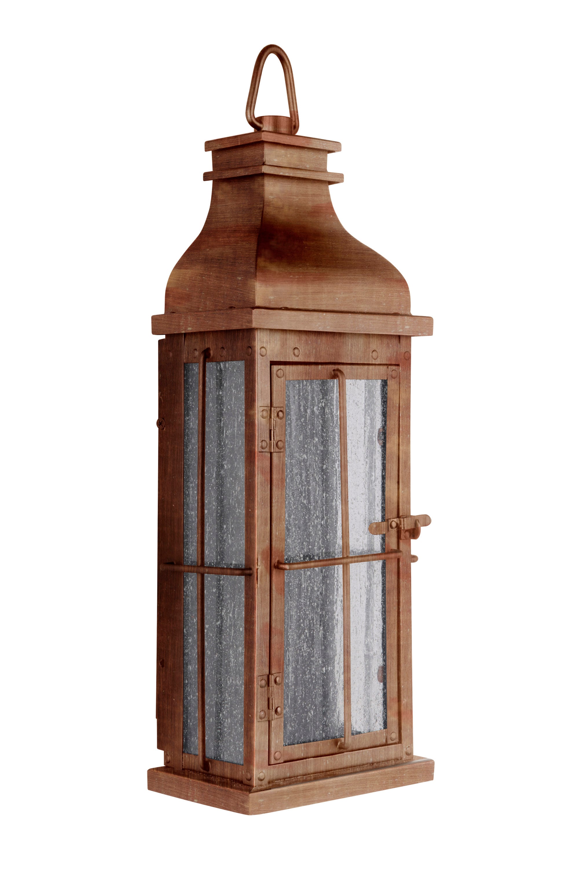 Craftmade ZA1802-WC-LED Vincent 17-in H Copper Hardwired Integrated LED Outdoor Wall Light