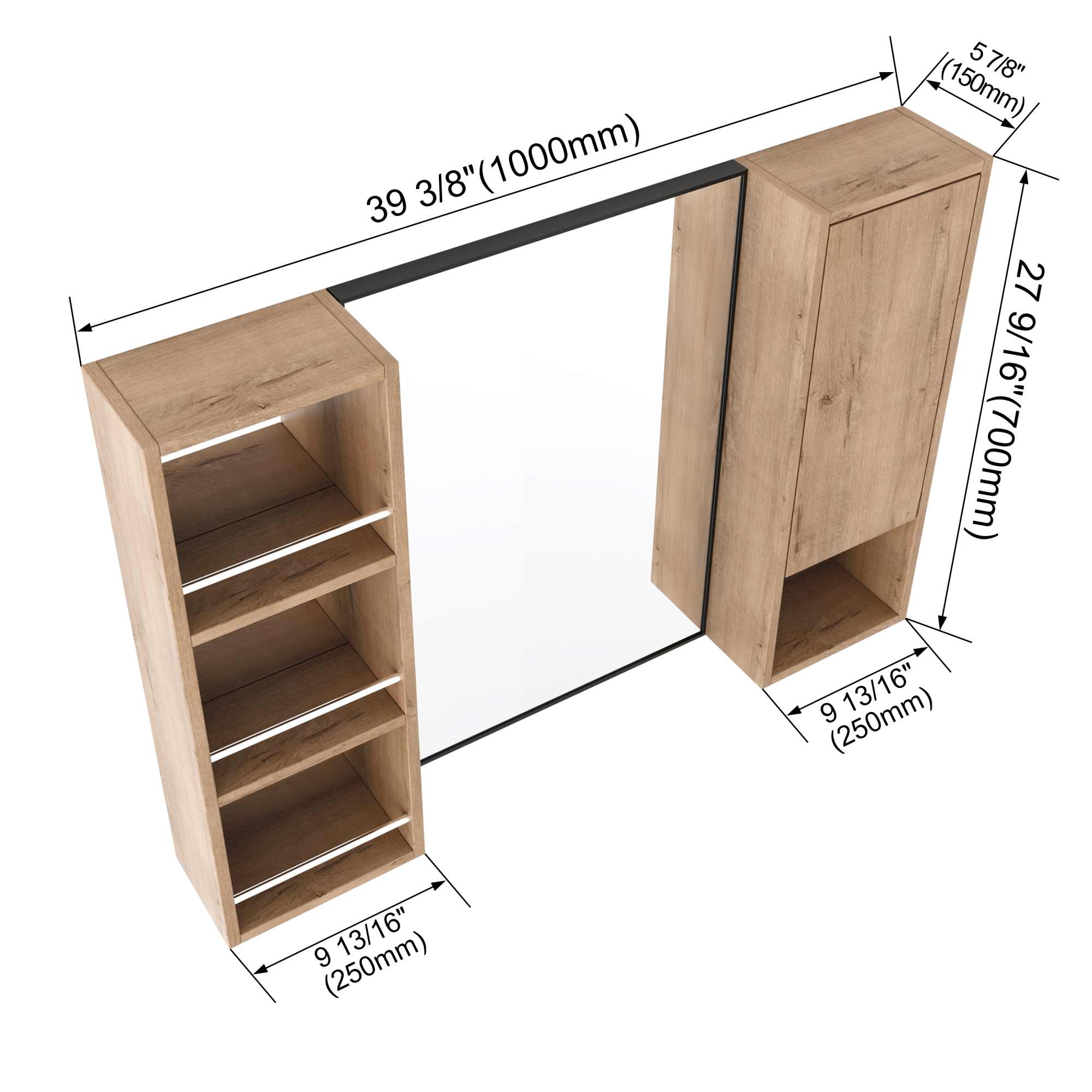 Roomfitters RF-W999S00565 Bathroom-Wall-Cabinets - View #3