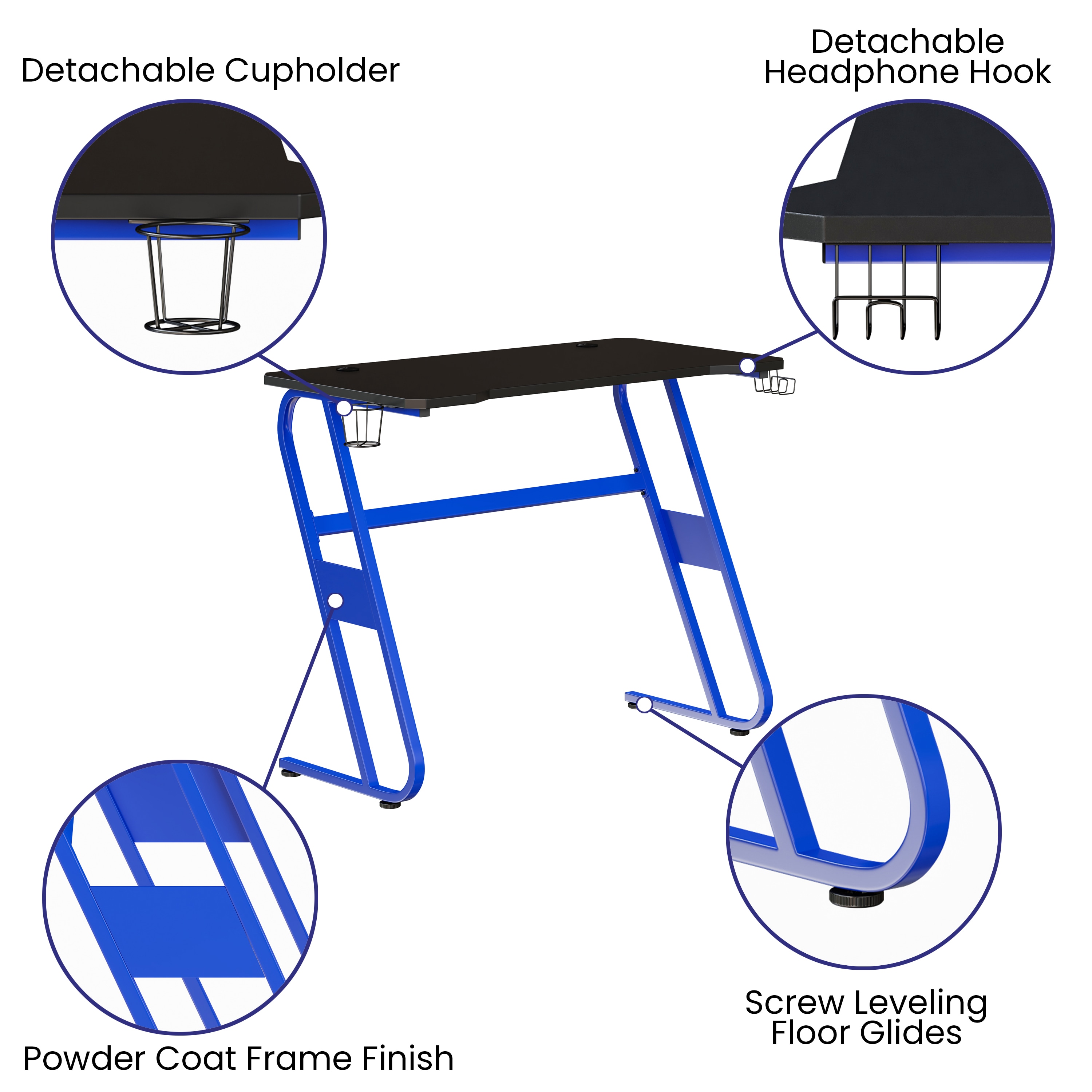 Flash Furniture 889142609636 desks - View #4