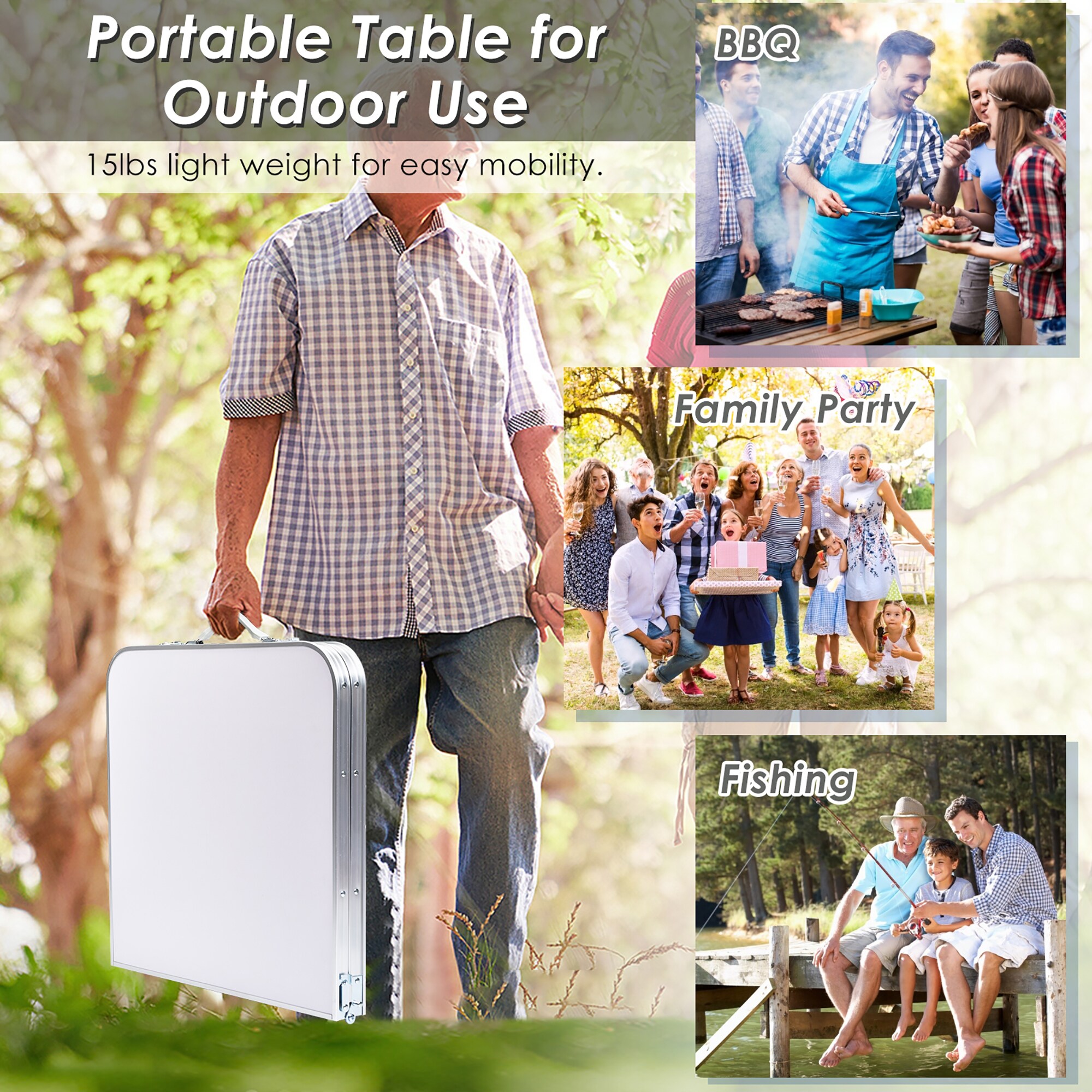 Costway CSHY005503 Patio-Tables - View #5