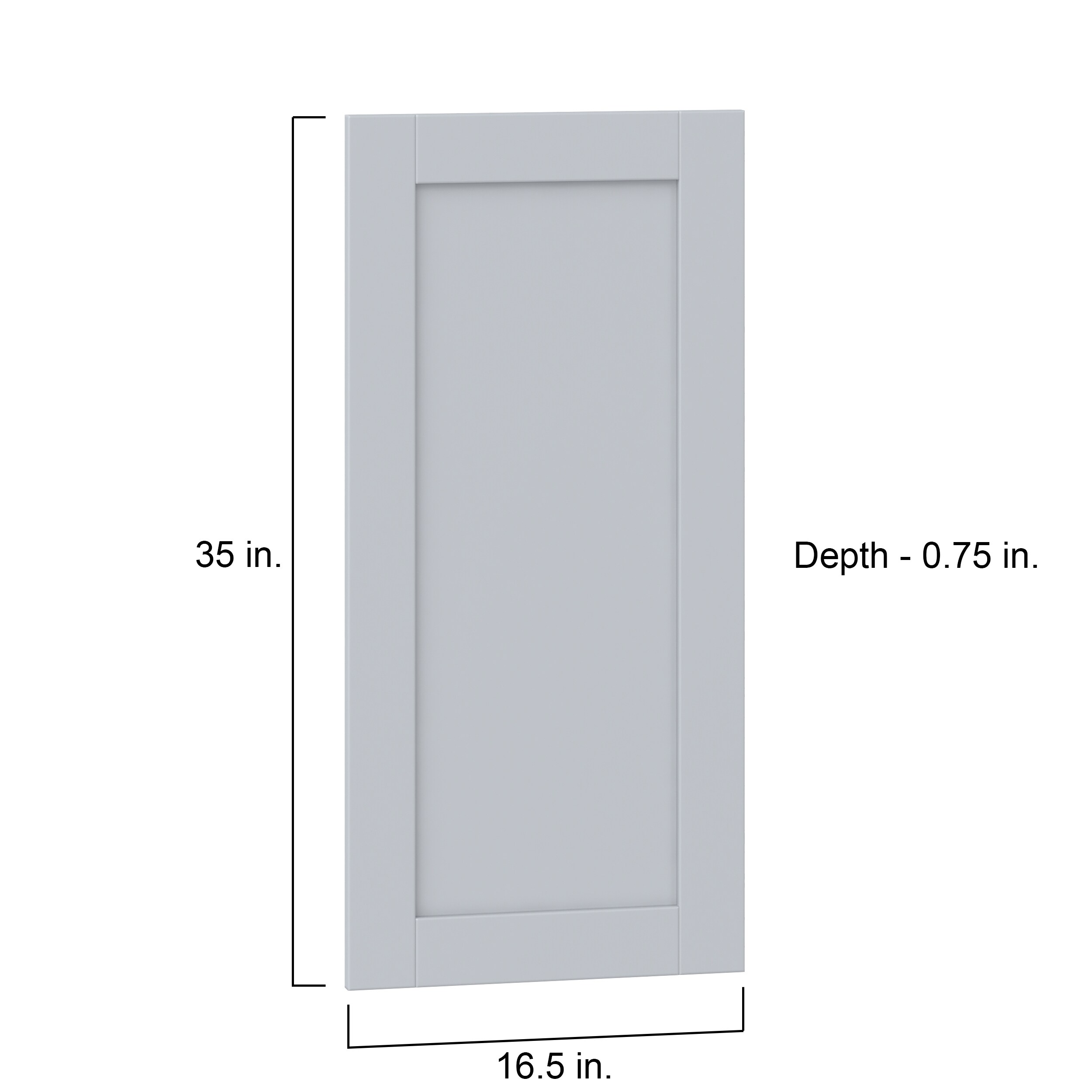 Hugo&Borg DSDR16.535-CH Kitchen-Cabinet-Doors - View #4