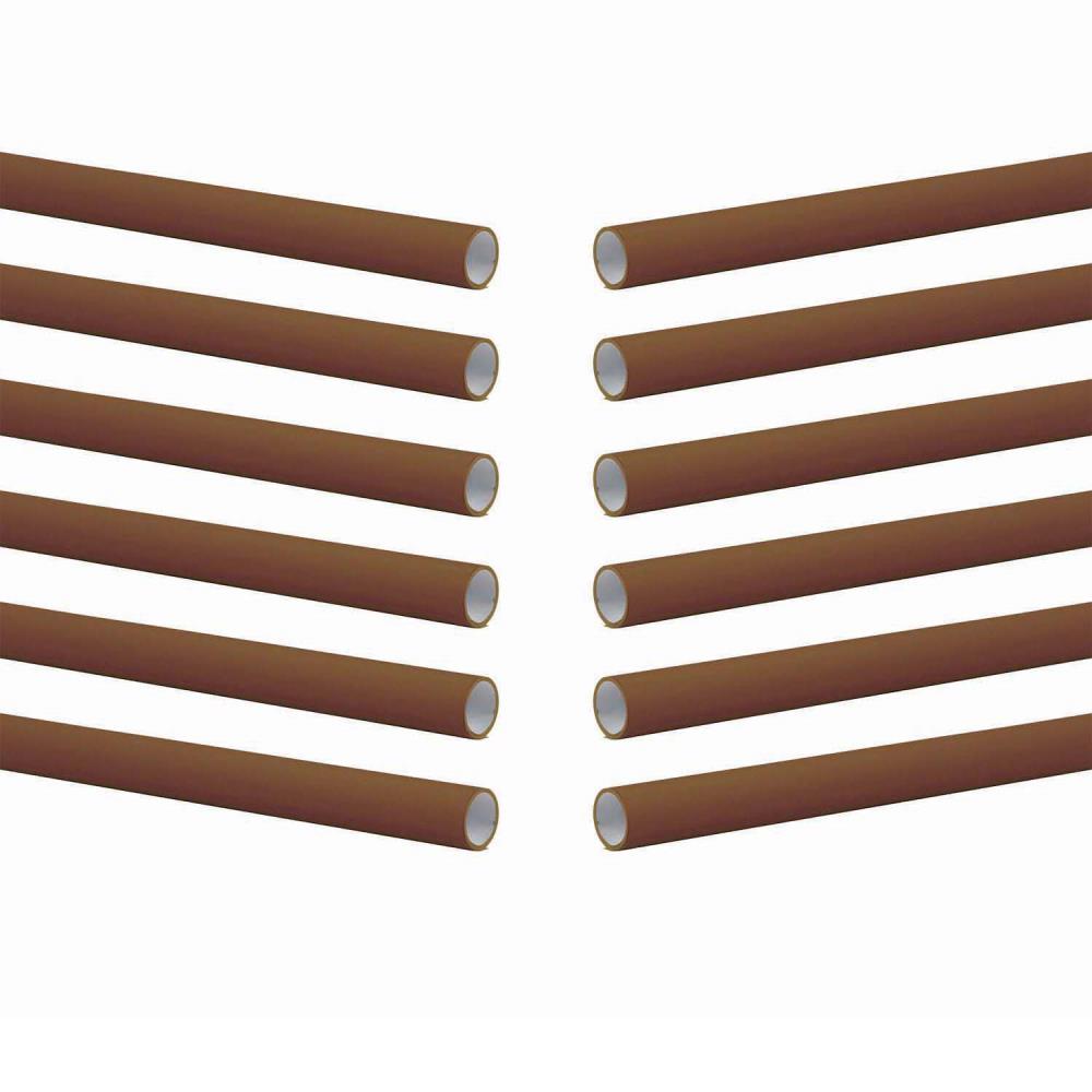 Fadeless PAC57020-12 Bulletin Board Art Paper Roll, Brown, 24 In. x 12 Ft., 12 Rolls