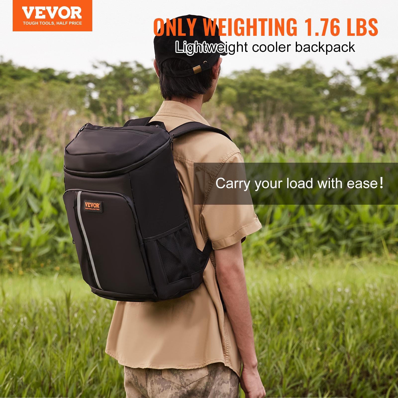 VEVOR 28 Cans Hardbody Cooler Bag 5.28-Gallon (s) Insulated Jug in the ...