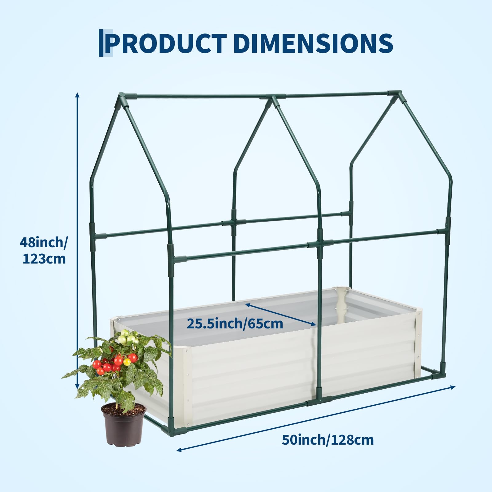 GarveeLife CLJ-WNH3CR-PTHD2X7K Raised-Garden-Beds - View #3