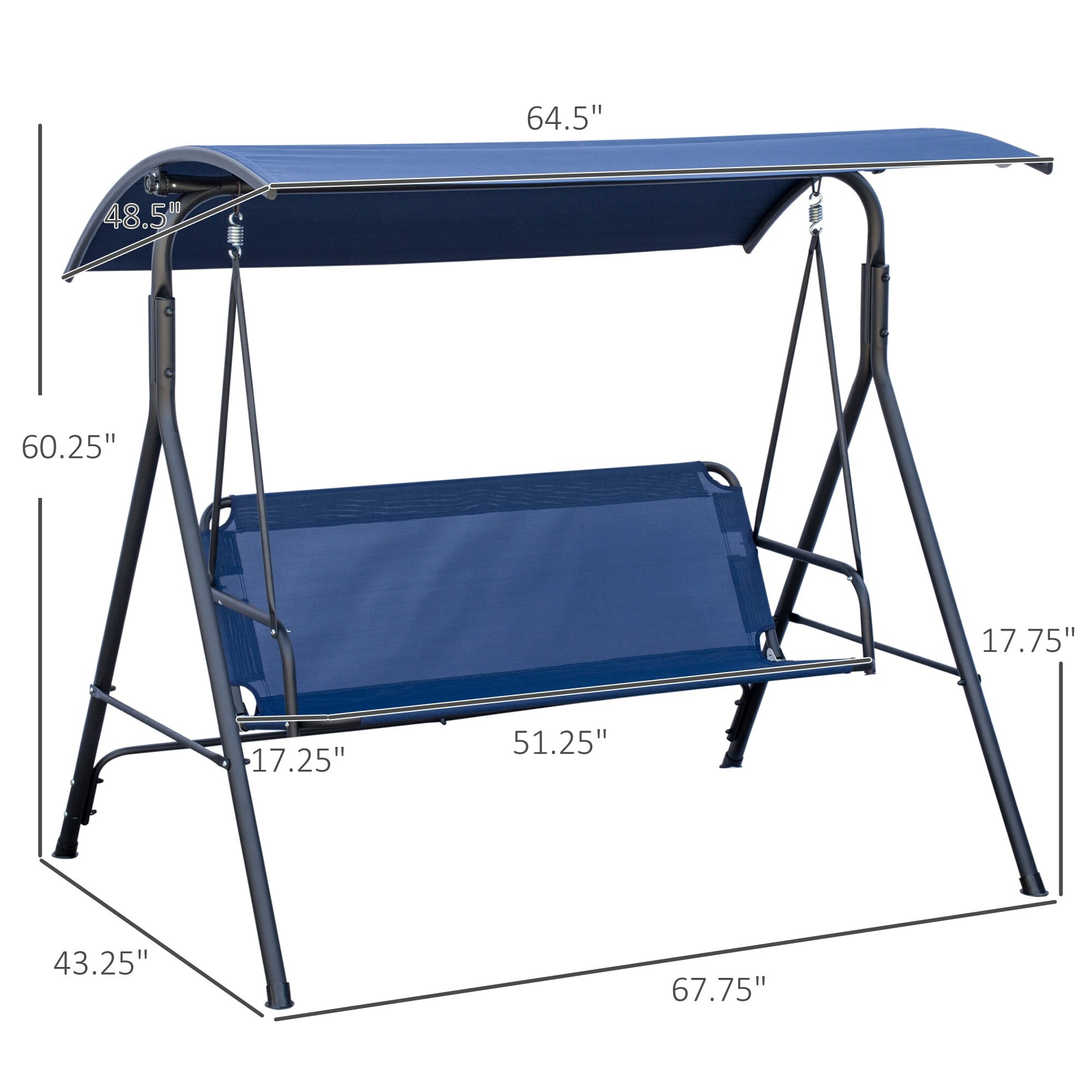 Miki Shinly AB-4123-288JJ Swing-Gliders - View #7