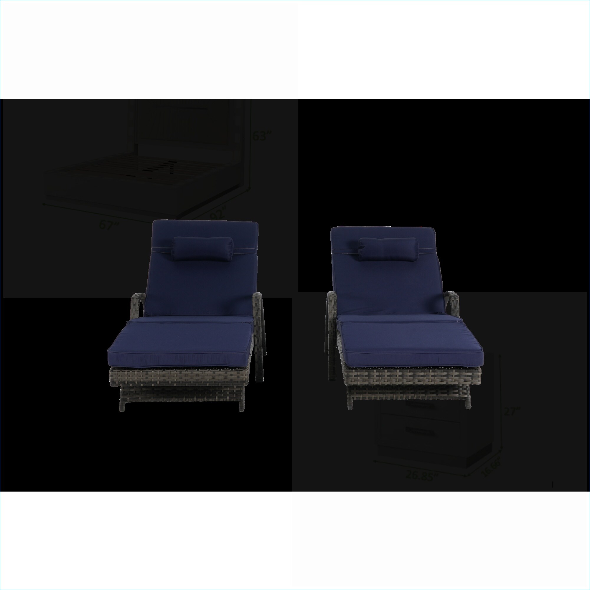 Watnature 6P00NR0X82GX Patio-Chairs - View #4