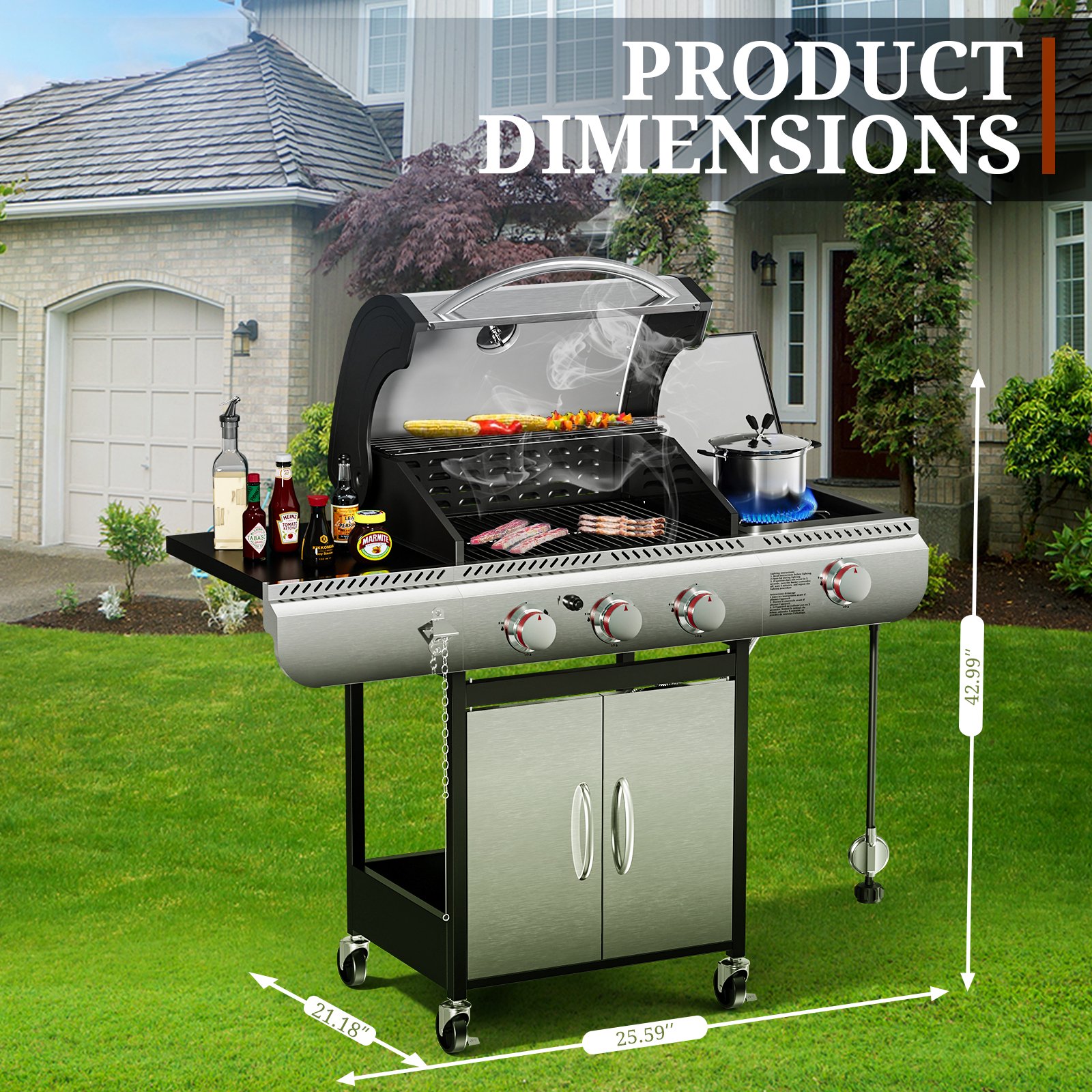 Antarctic Star G0131A Gas-Grill - View #5