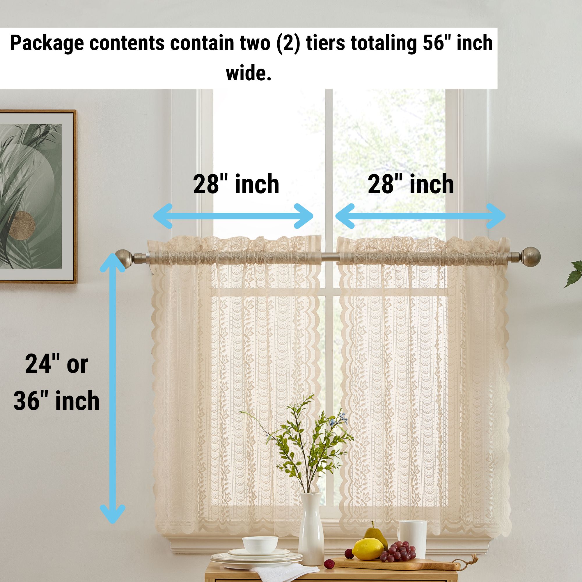 HLC.me SPHA-36-TAUP valances - View #2