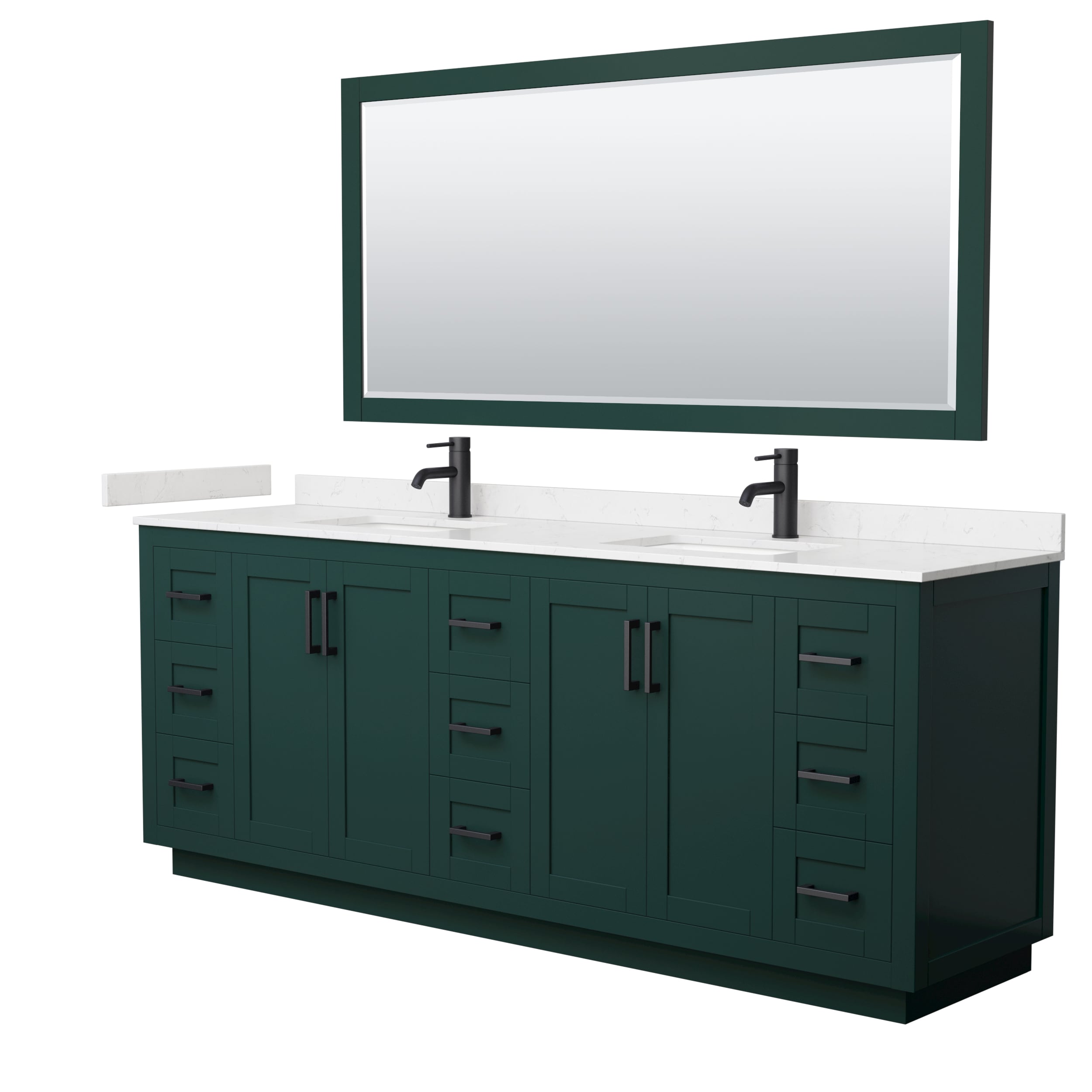 Wyndham Collection WCF292984DGKC2UNSM70 Bath-Vanity-Combo - View #2