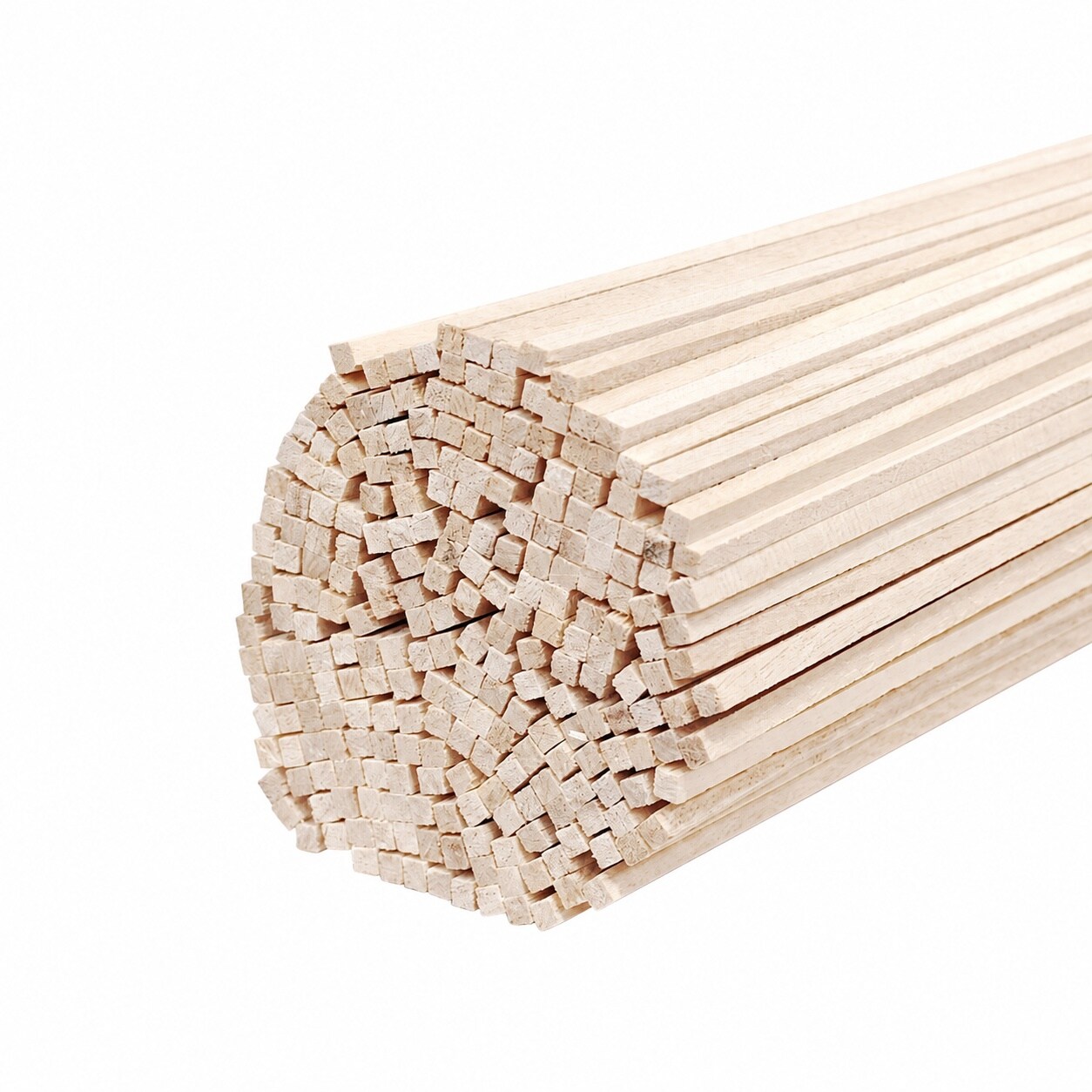 Aoibox 300 Pack Unfinished Balsa Wood Square Dowel Rods 1 8 x 1 8 x 12 ...