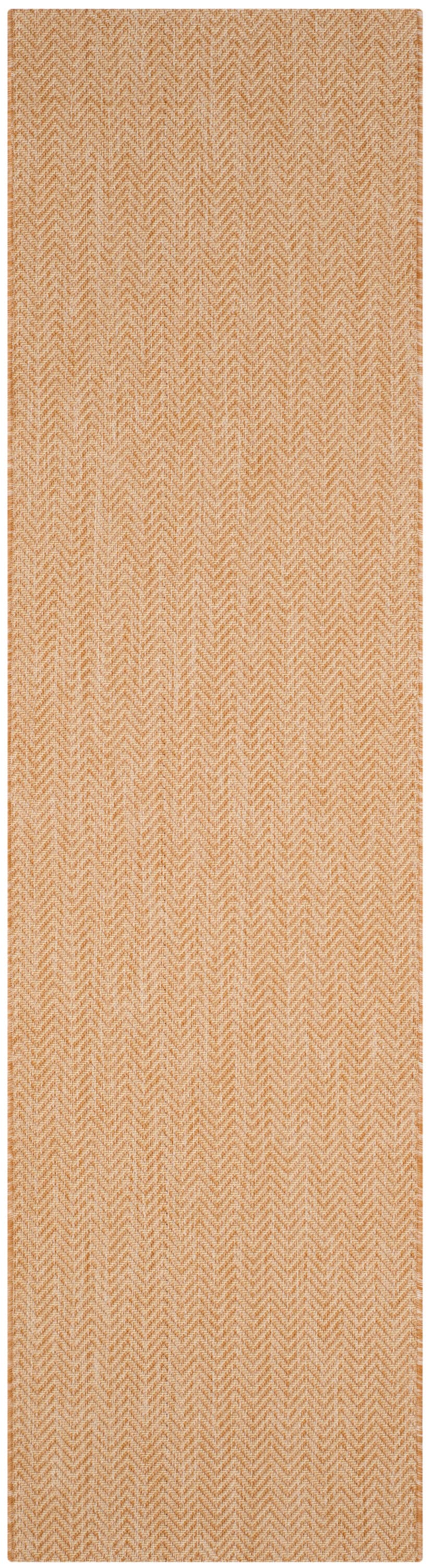 Safavieh Outdoor CY8022-03012 Courtyard Natural / Cream Rug - 10' x 10' Round