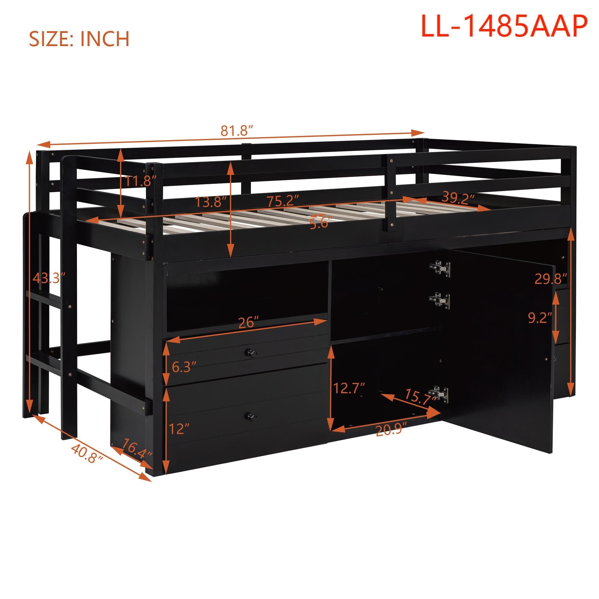 Yiekholo LL-1485AAP Bunk-Beds - View #8