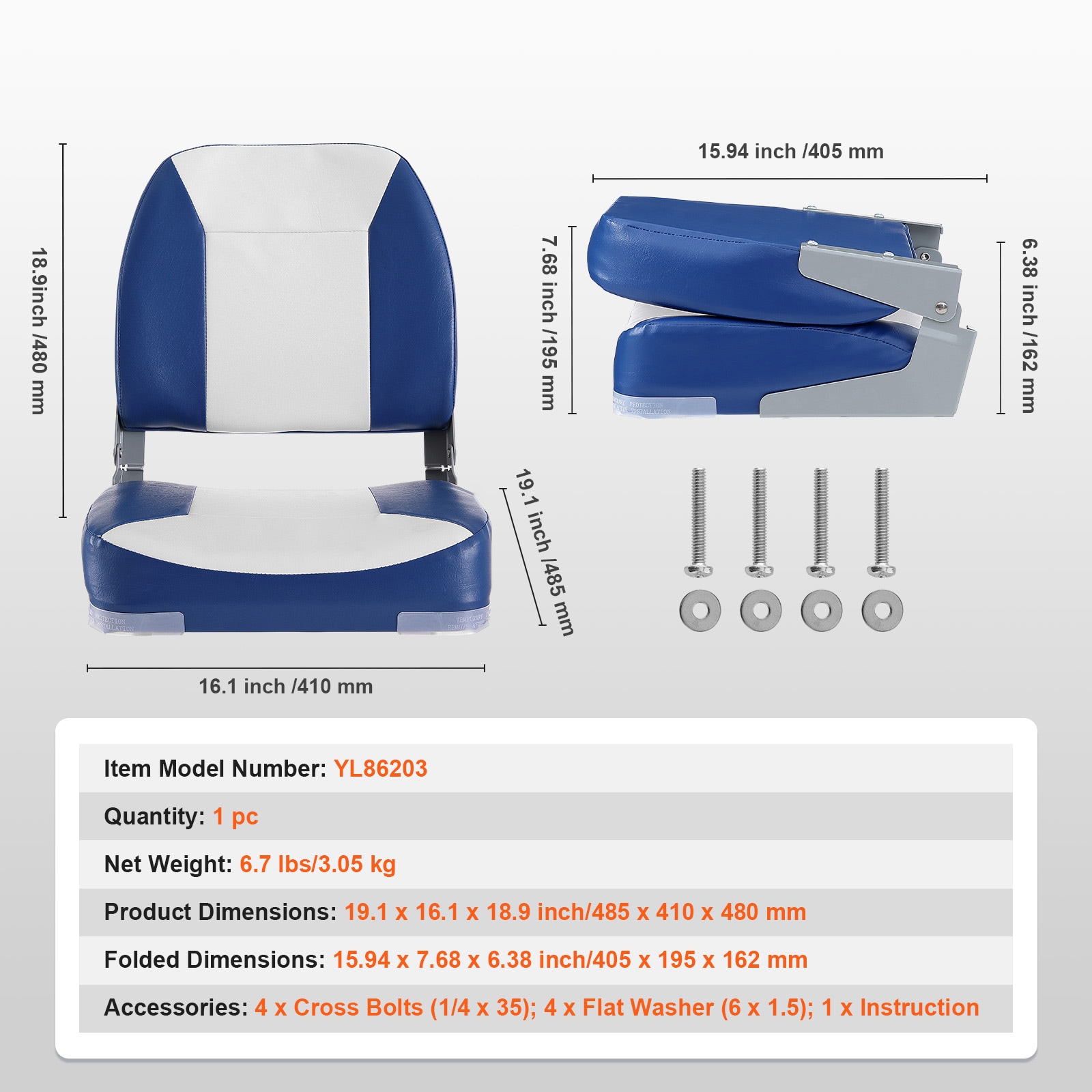 VELMONT INC LVLGIA1237 Boat-Fishing-Gear - View #4