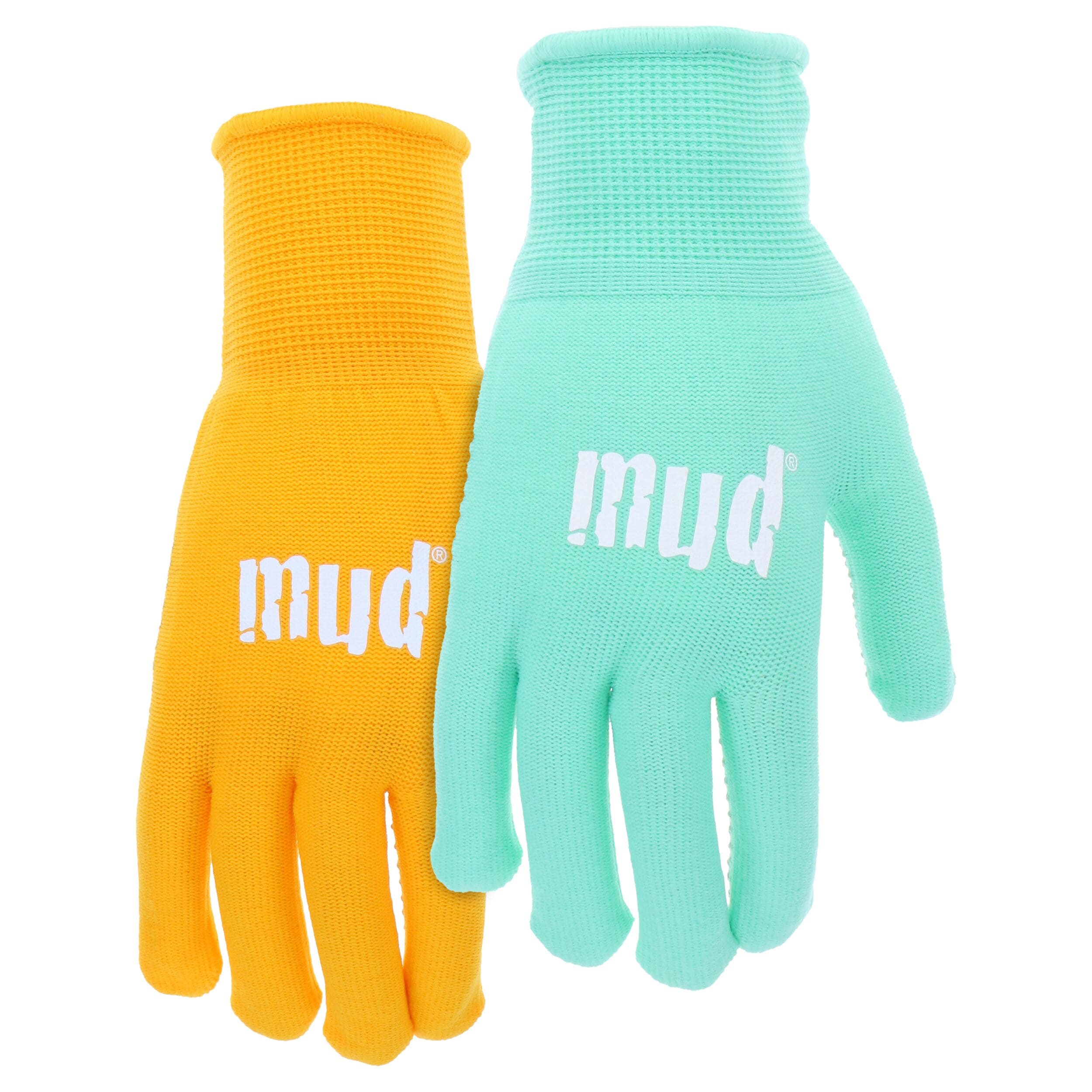 Mud MD35001M-WML2P Medium/Large Nitrile Gardening Gloves 2 -Pairs