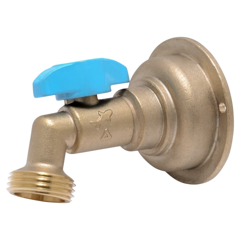 SharkBite 24621LF 3/4-in Push-to-connect Brass Quarter turn Hose bibb