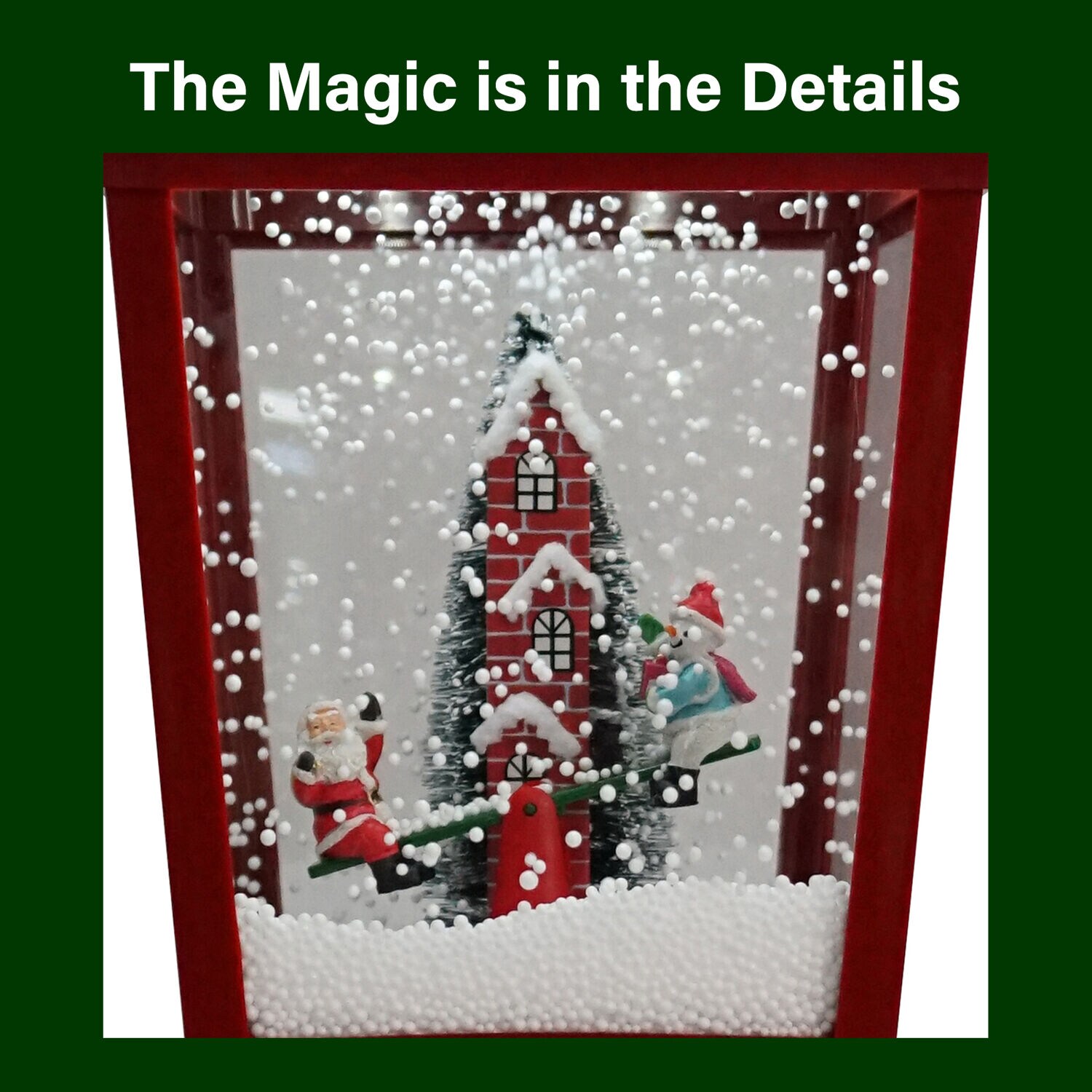 Fraser Hill Farm FHST021A-BLK1 Table-Christmas-Decorations - View #3