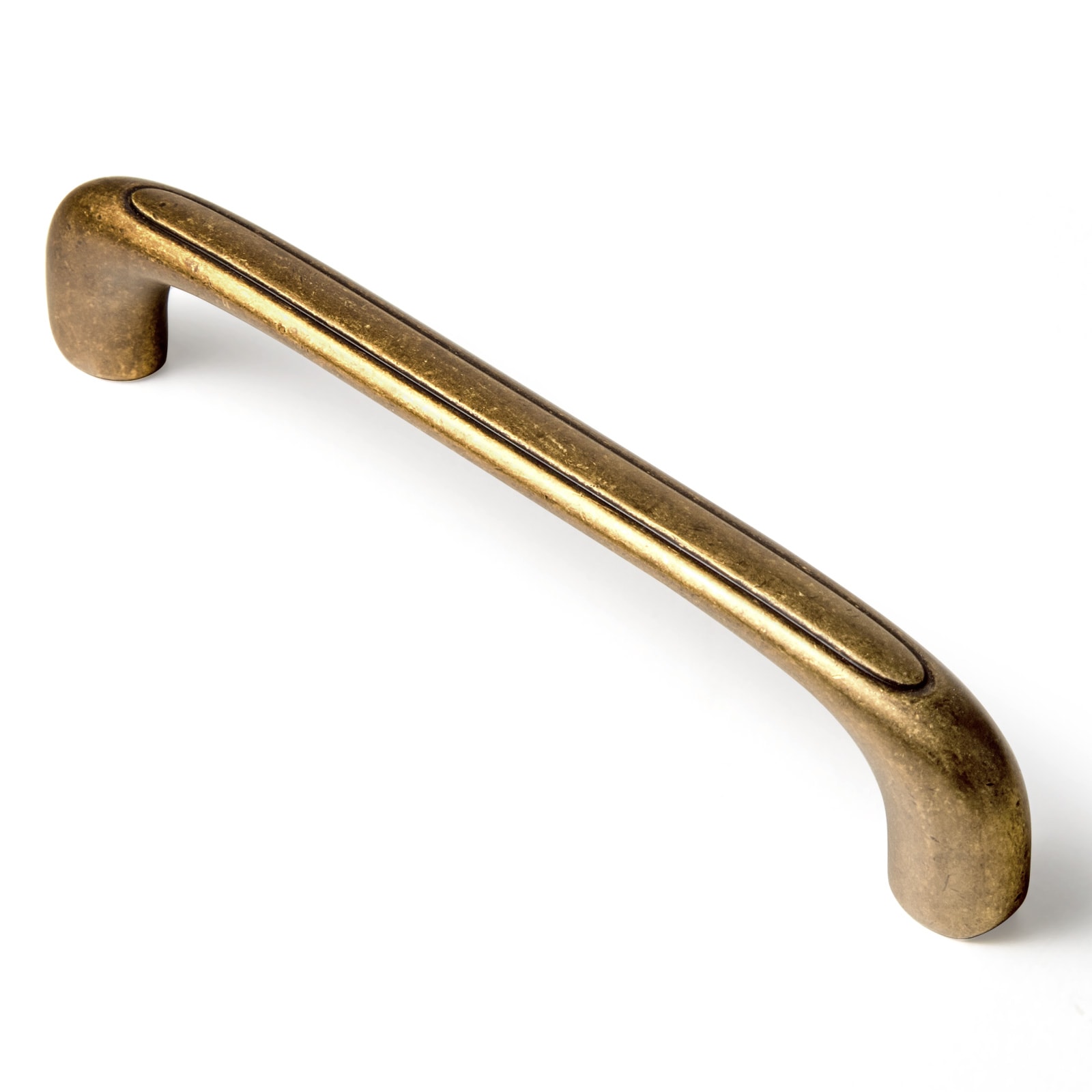 Miaokesen 2028GT-128 5-1/16-in , 128mm Center to Center Antique Brass Novelty Handle 6 -Pack