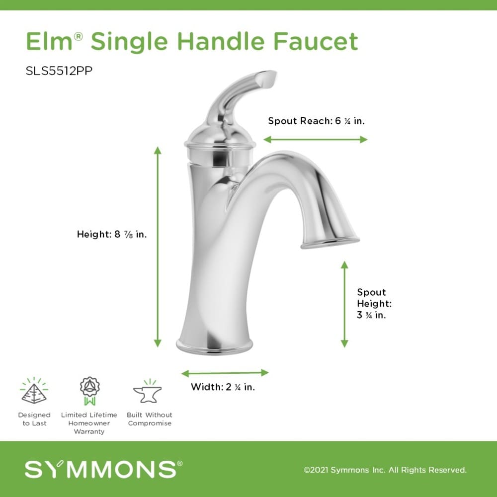 Symmons SLS5512PP Lavatory-Faucets - View #3