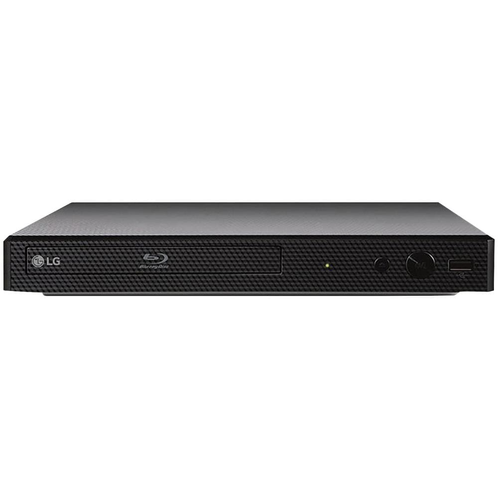 LG Blu-ray Player with Streaming Services and Built-in Wi-Fi in Black | BP350