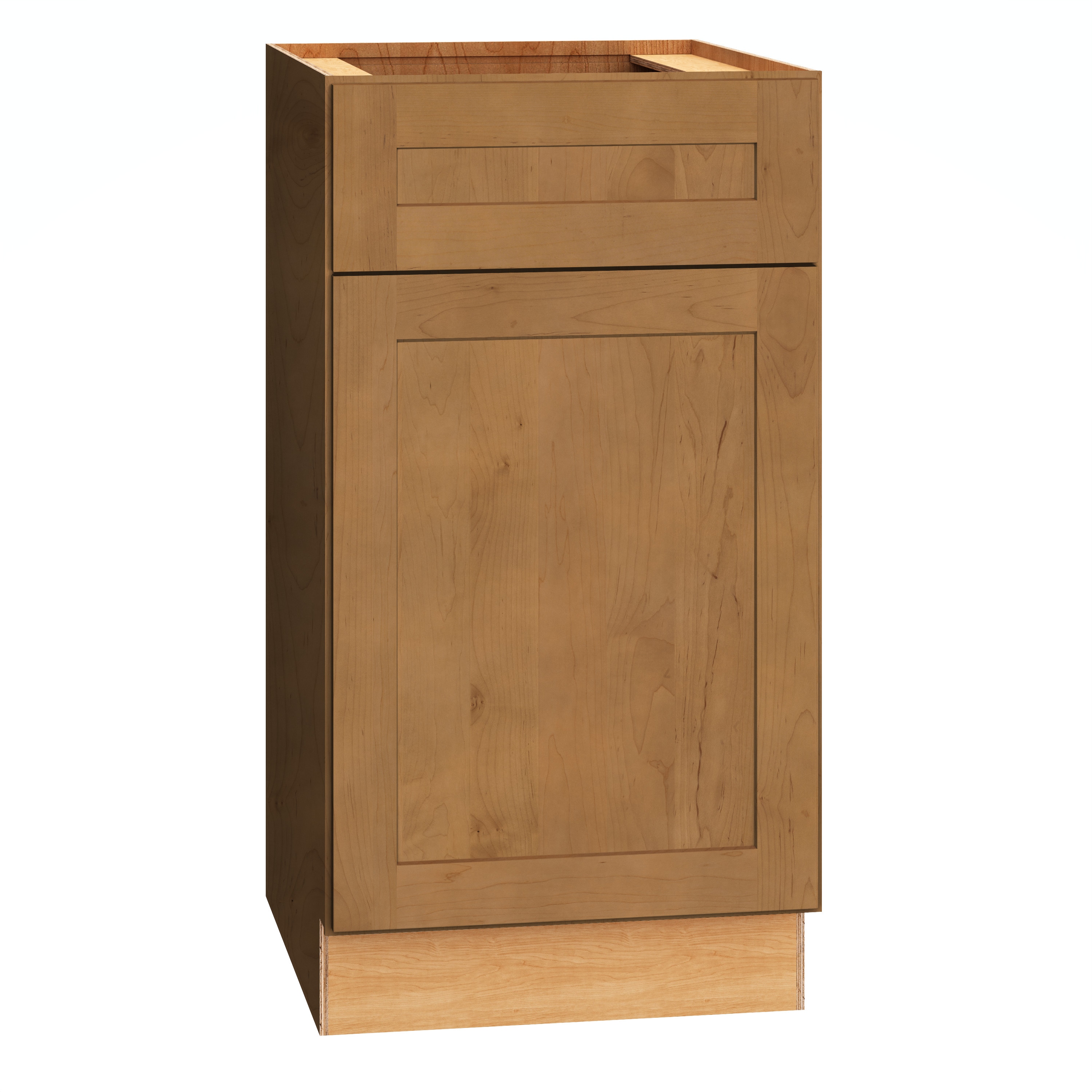 Diamond Express 62L-VB183421R Jamestown 18-in Sahara Brown Bathroom Vanity Base Cabinet without Top