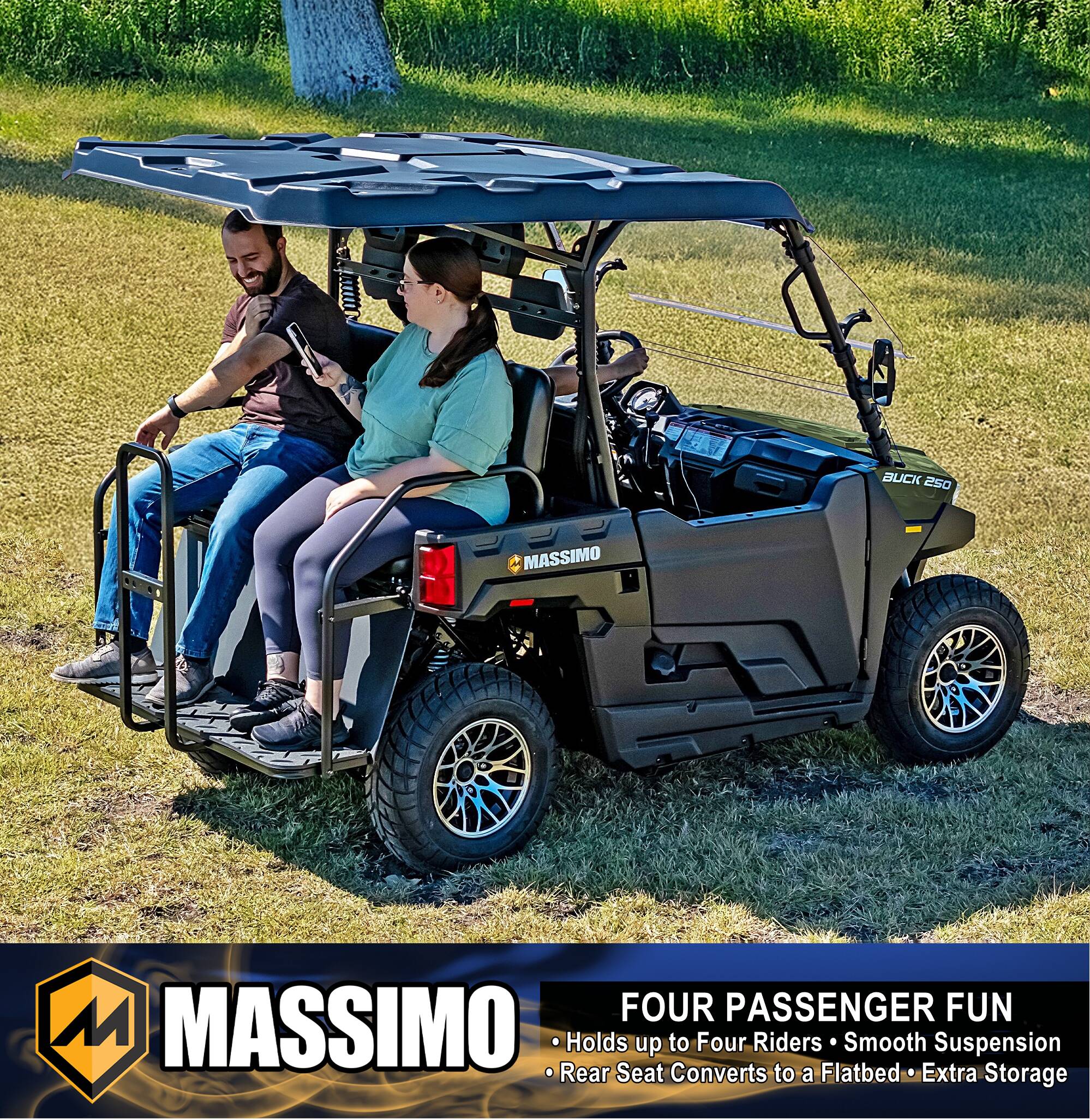 Massimo MM-BK250X-GN Motorized-Vehicles - View #6
