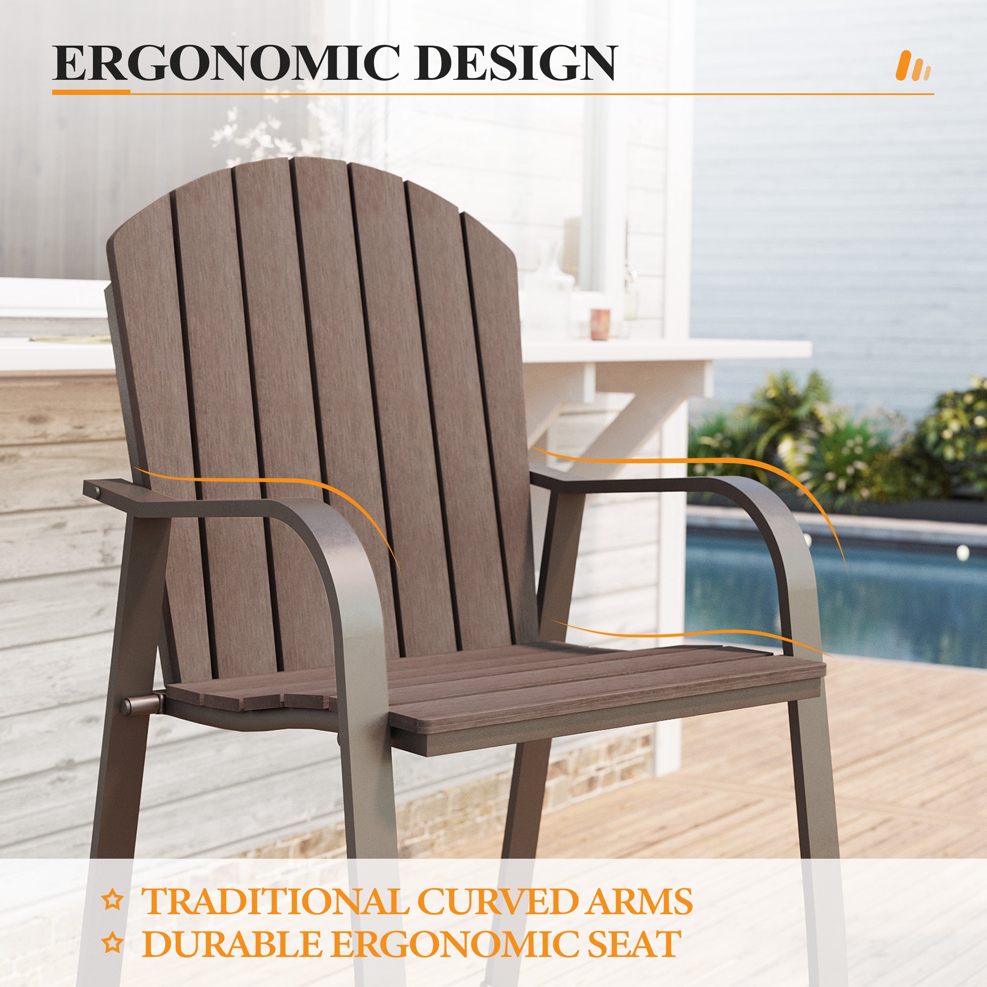 Crestlive Products CL-ST004BRN Patio-Chairs - View #7