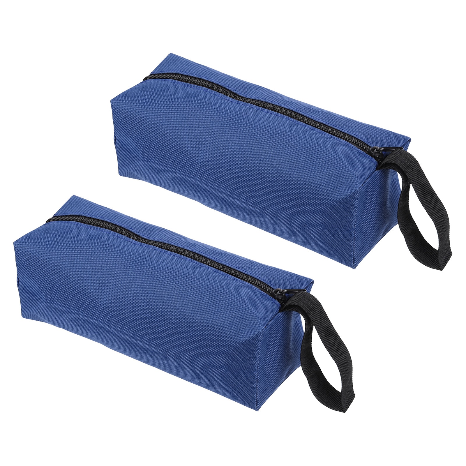 PATIKIL 10 Inch Zipper Tool Pouch 2pcs Multipurpose Tool Bag Waterproof Tote Bag Storage Organizer for Screwdrivers Pliers Blue