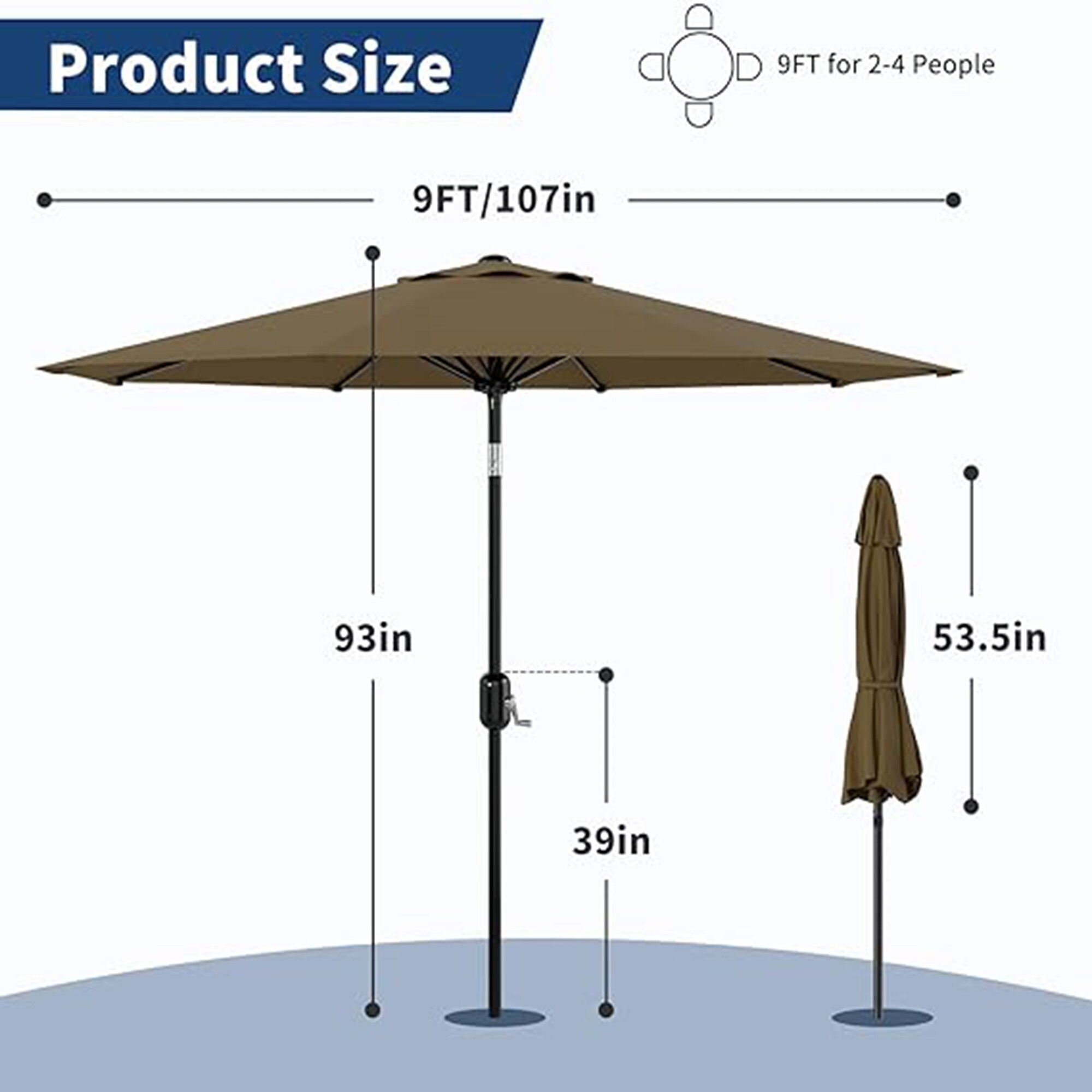 Qeetex LSHQQPPG-333JT8DH Umbrellas-2 - View #4