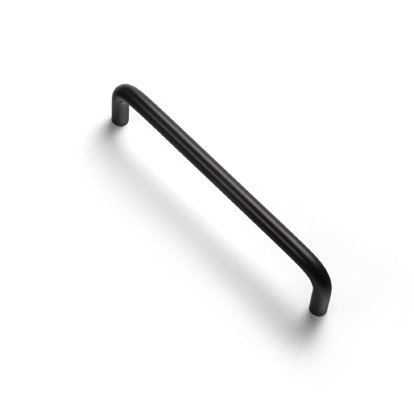 Miaokesen 7385B-128 5-1/16-in , 128mm Center to Center Matte Black Cylindrical Handle 12 -Pack
