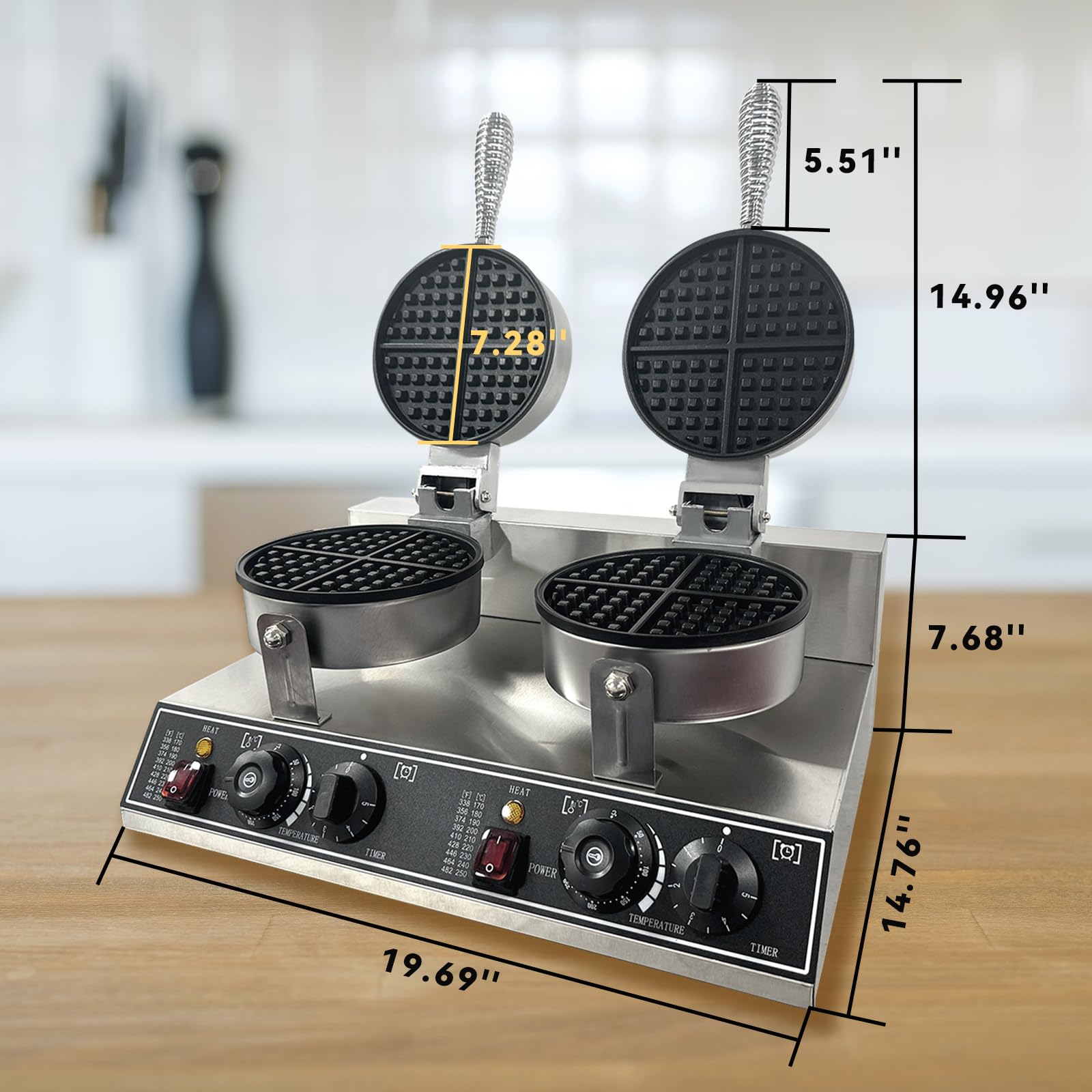 DEXSO ENCOREPHOBA17437 Waffle-Makers - View #3