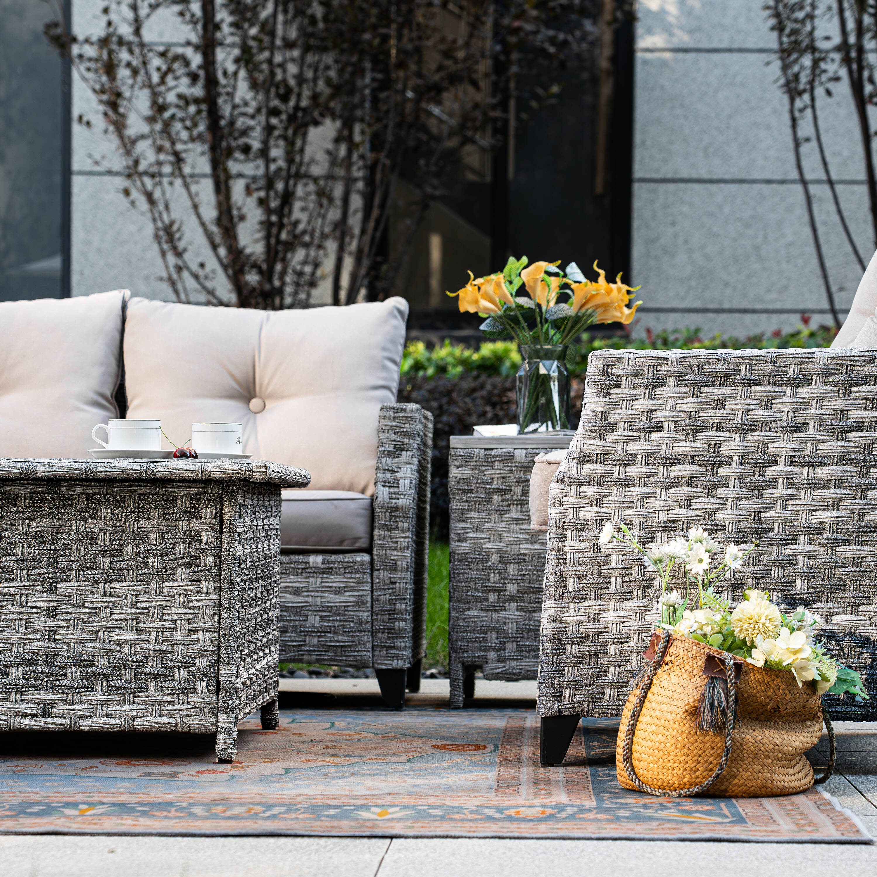 Direct Wicker DWF-N1802S Patio-Conversation-Sets - View #8