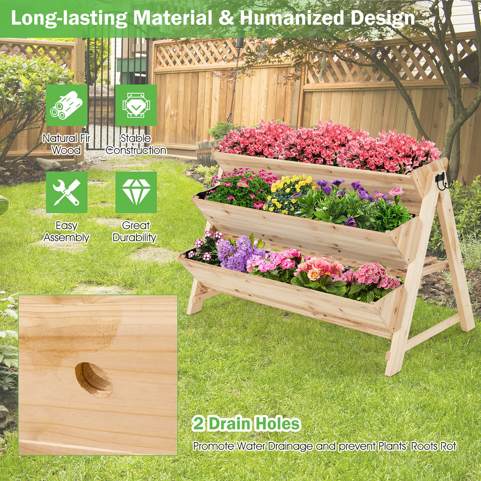 Costway GTLS00009 Raised-Garden-Beds - View #3