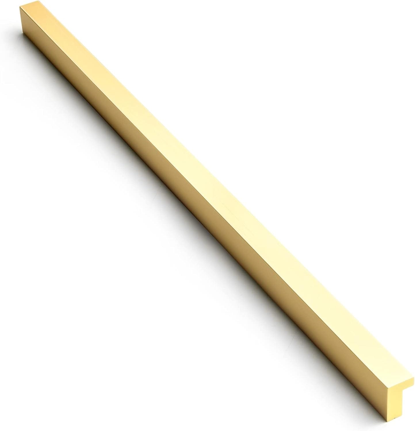 Miaokesen 4402TLS-320 12-5/8-in , 320mm Center to Center Light Brushed Brass Novelty Finger 12 -Pack