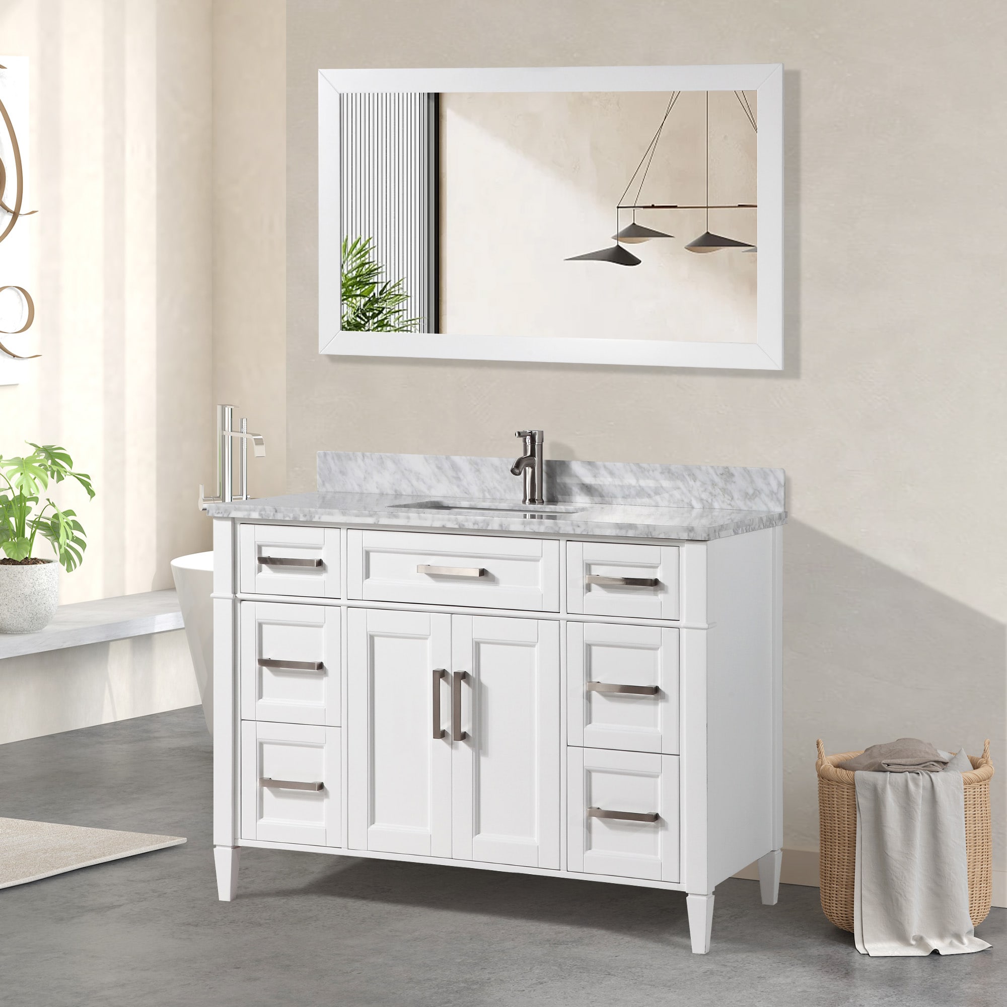 Vanity Art VA2060-SW Bath-Vanity-Combo - View #2
