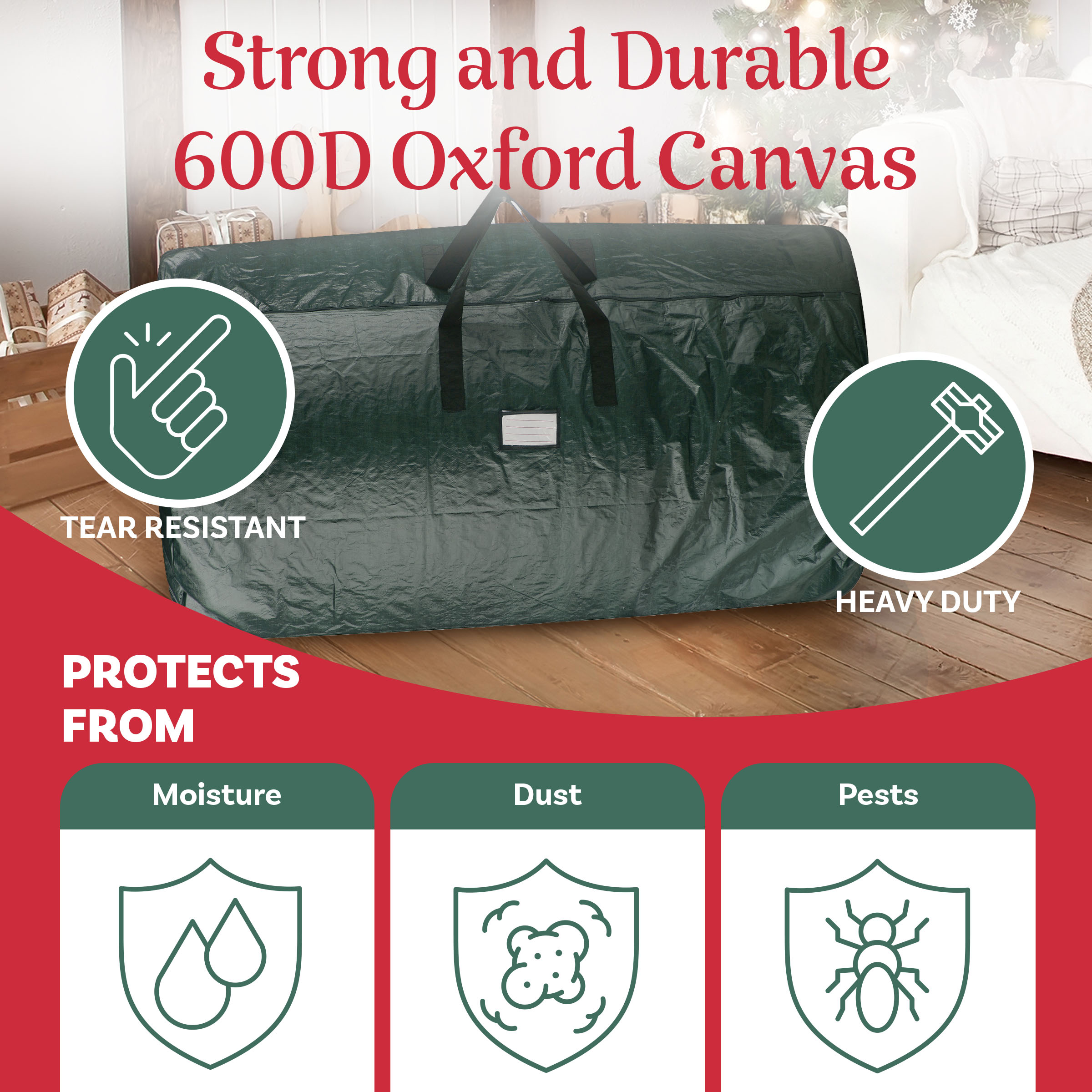 Hastings Home 395784TIB Christmas-Tree-Storage - View #4