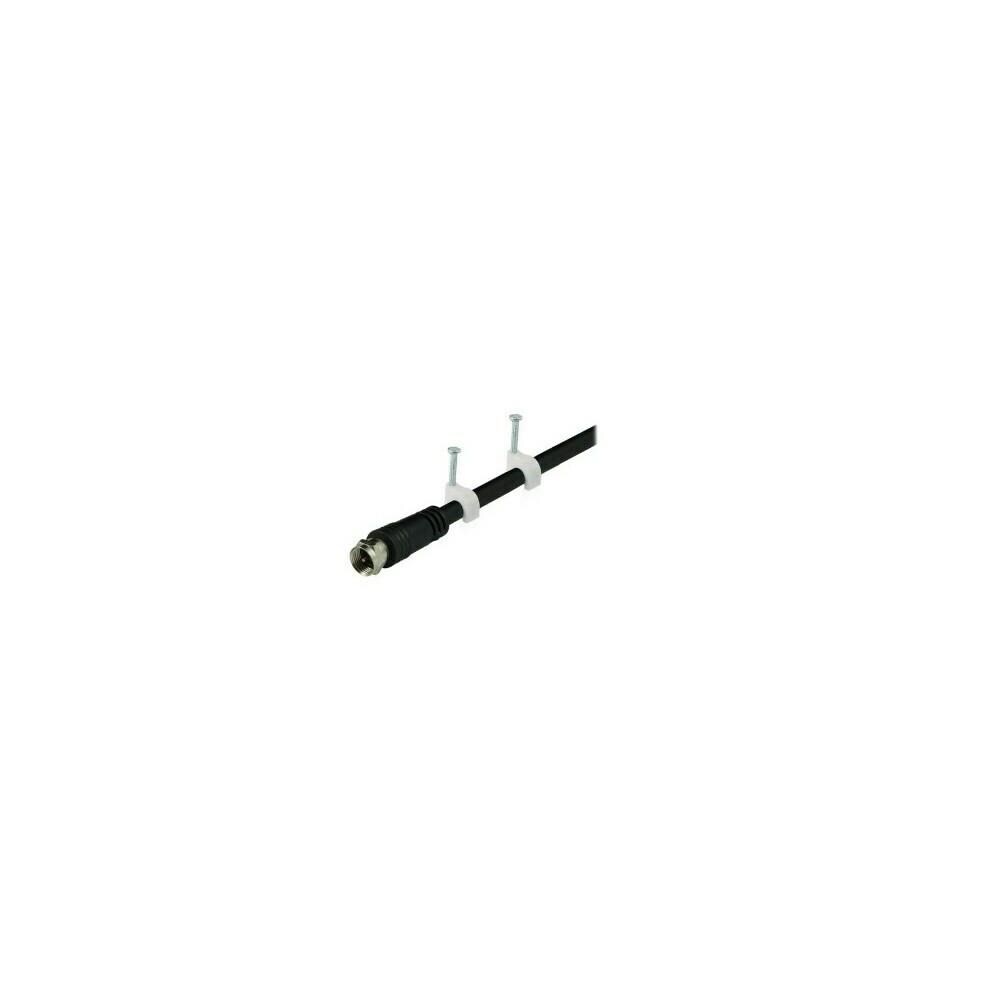  ZX9JNSN93970 Nail-in Cable Clips, 20