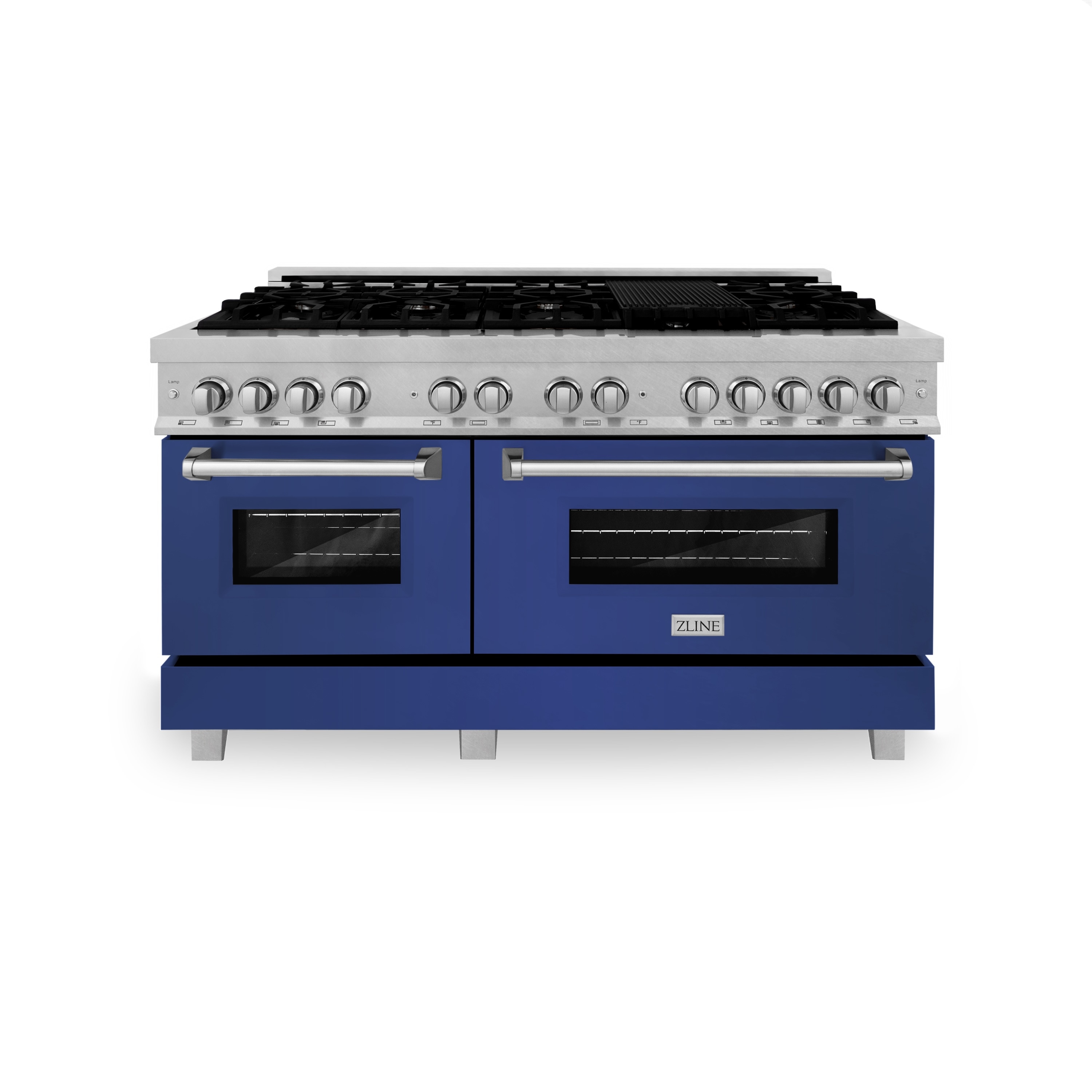 ZLINE KITCHEN & BATH RAS-BM-60 Double-Dual-Fuel-Ranges - View #2