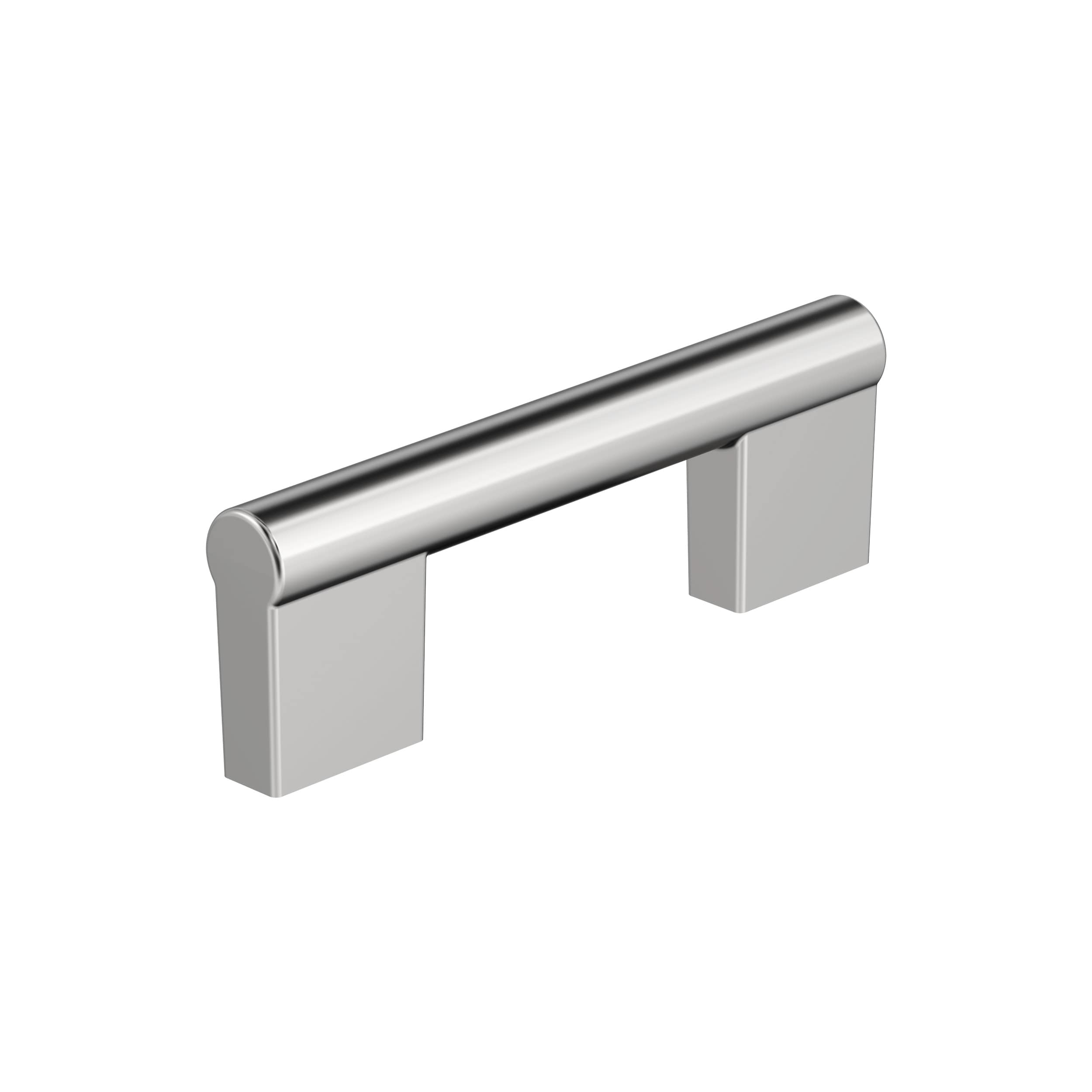 Amerock 10VMP5553026 Versa 3-in , 76mm Center to Center Polished Chrome Cylindrical Bar 10 -Pack