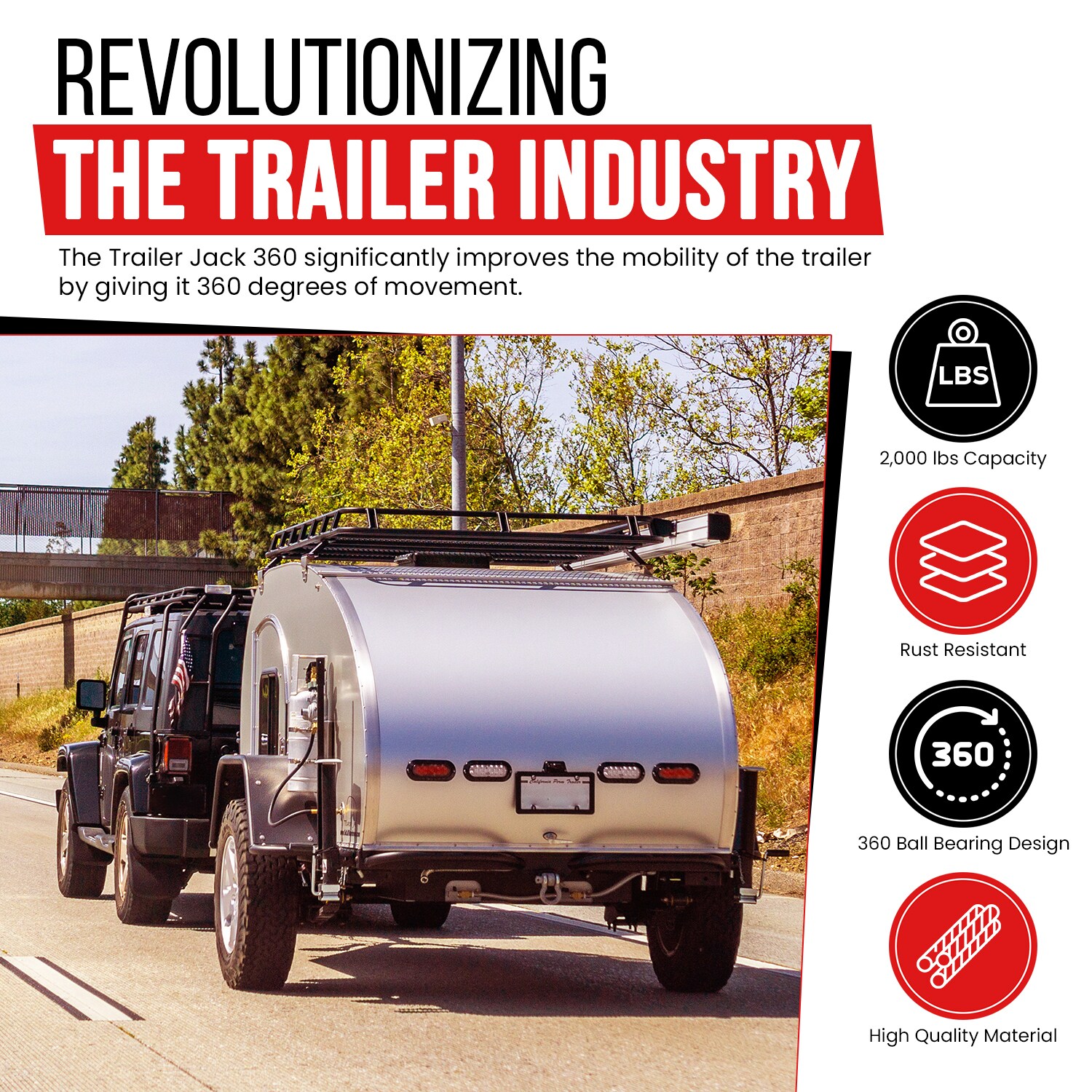Trailer Jack 360 TJ2000-B Trailer-Jacks - View #8