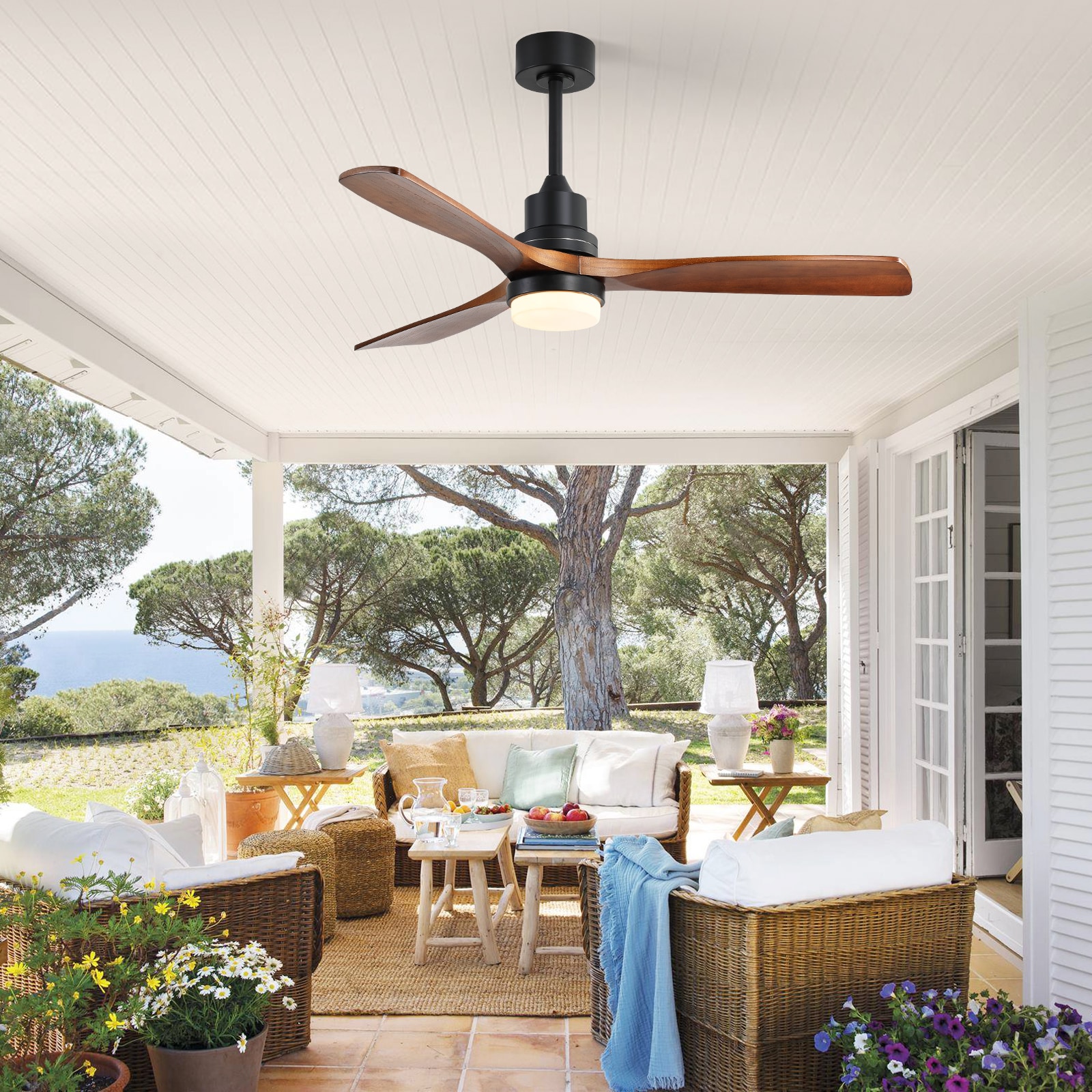 Sofucor LS-5247-BK-HTM-60-W Ceiling-Fans - View #4