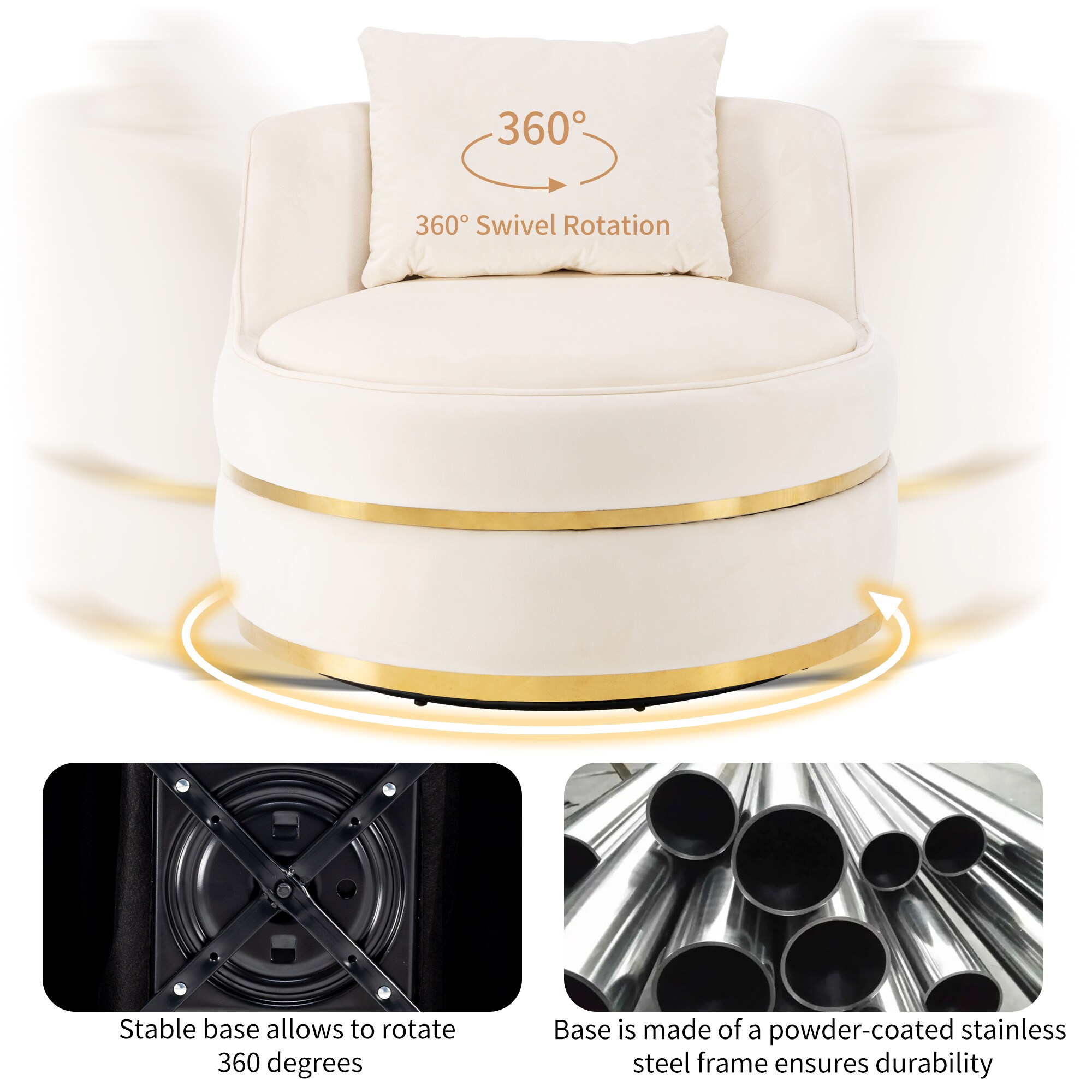 ModernLuxe N719P255832A Sofas-Loveseats - View #2