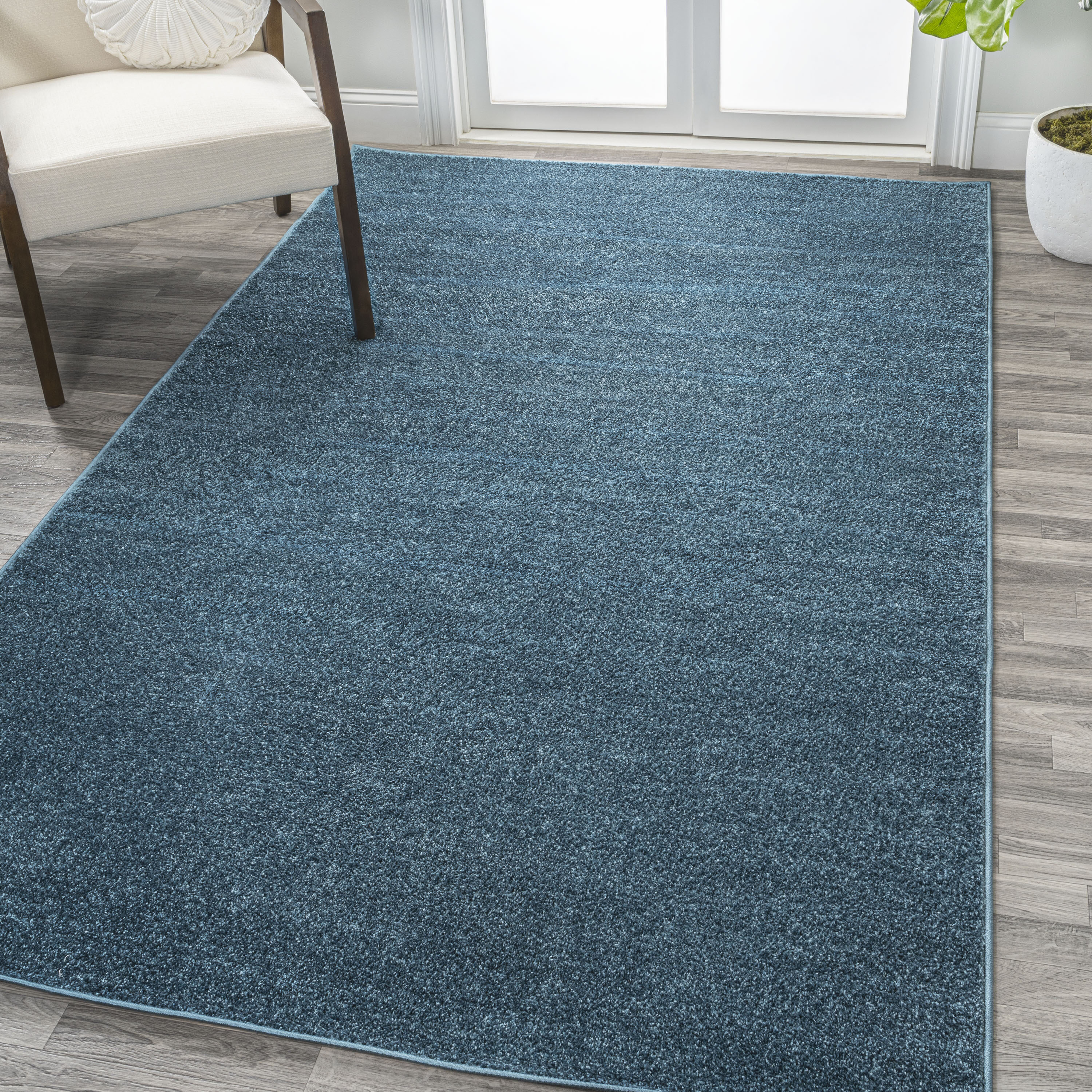 Stone Pebble Indoor-Outdoor Synthetic Fiber Carpet Area Rug | 3/16 Thick  Customize your Size and Shape