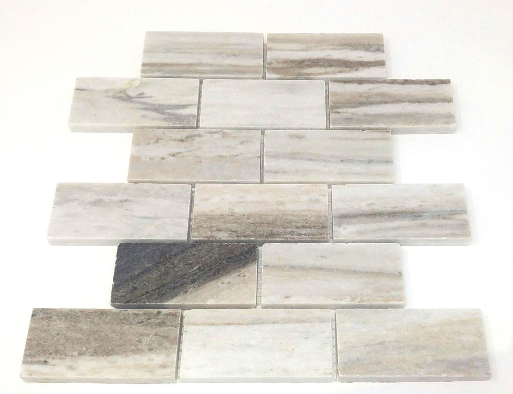 Avenzo Stone Skyline 12 x 12 Marble Mosaic Tile Avenzo Stone Skyline 12 x 12 Marble Mosaic Tile