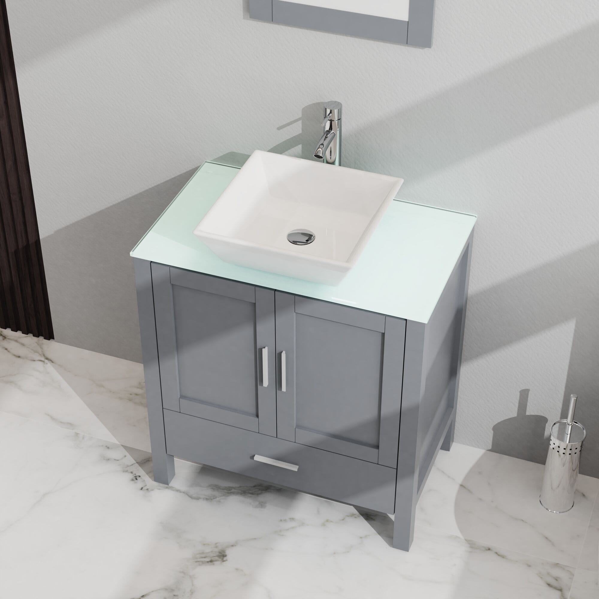 WELLFOR TO-FU-BV30OAWH Bath-Vanity-Combo - View #3