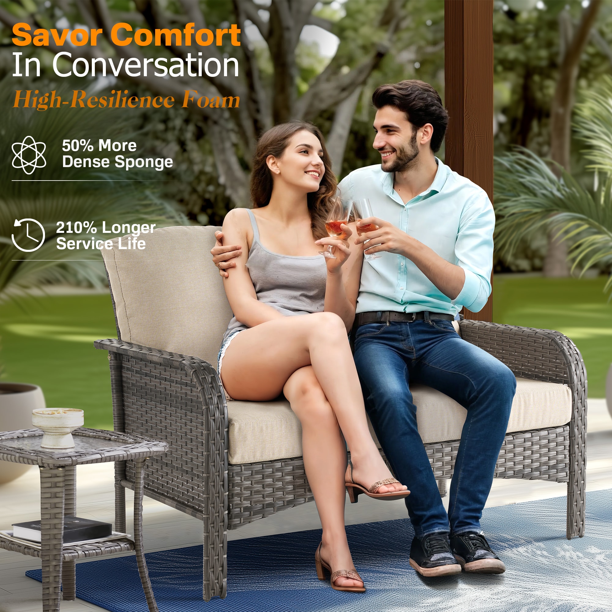 Ovios GN607Y Patio-Conversation-Sets - View #6